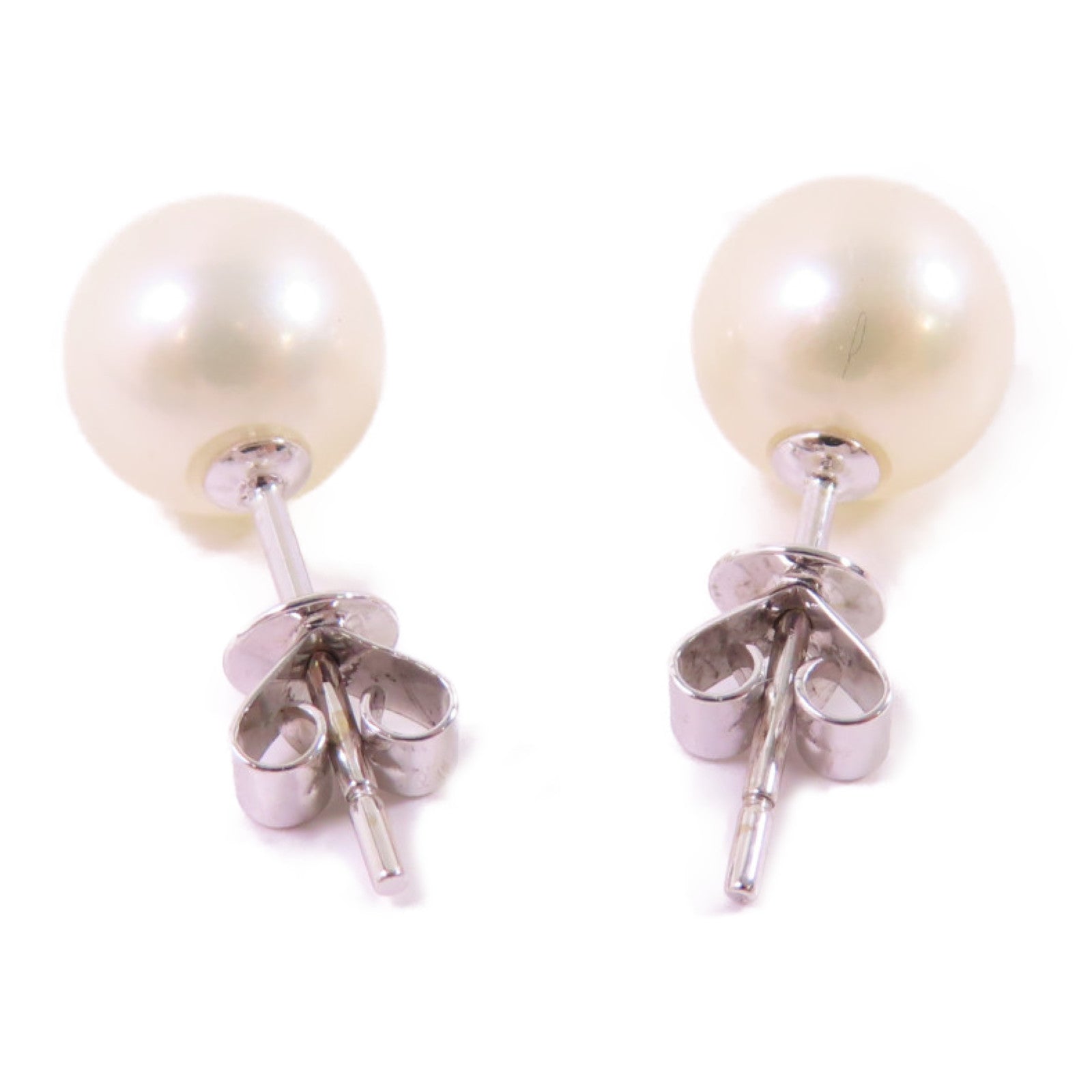 JEWELRY 18K白金/珍珠Pearl Earrings耳環珍珠白色