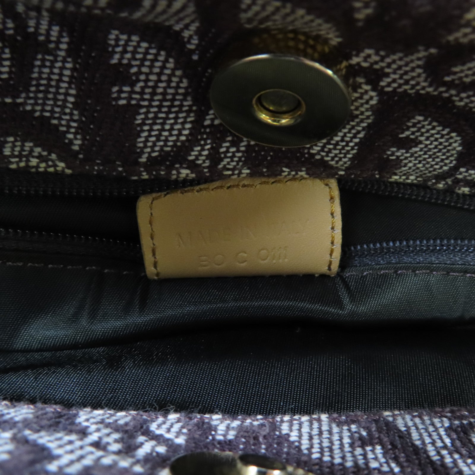 Dior 帆布Hand Bag金扣手挽袋