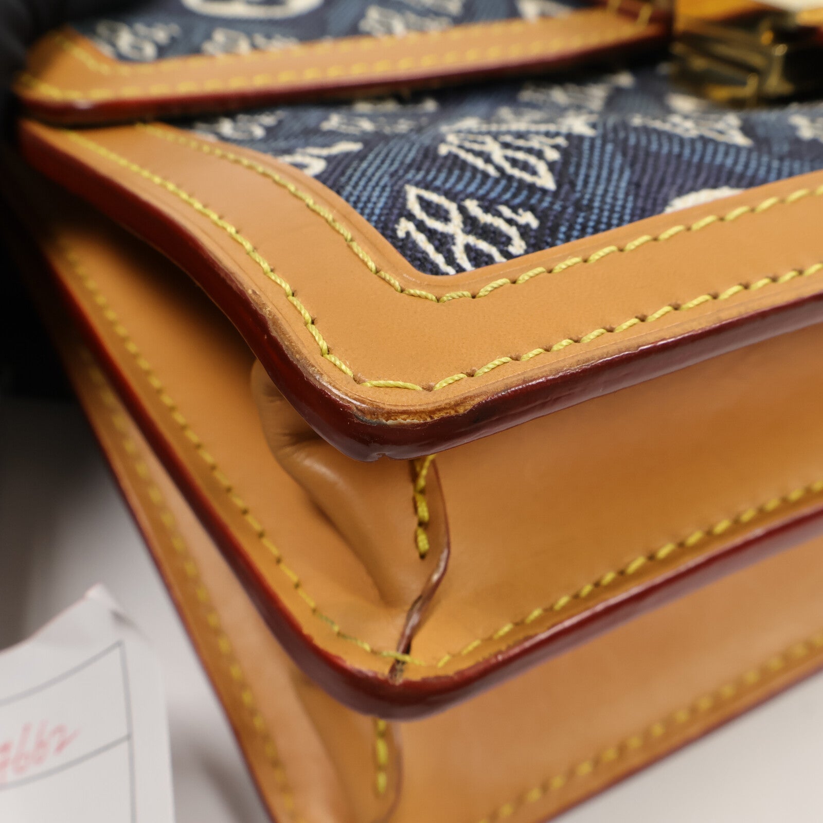 LOUIS VUITTON Monogram Jacquard Since 1854 Dauphine MM肩背袋