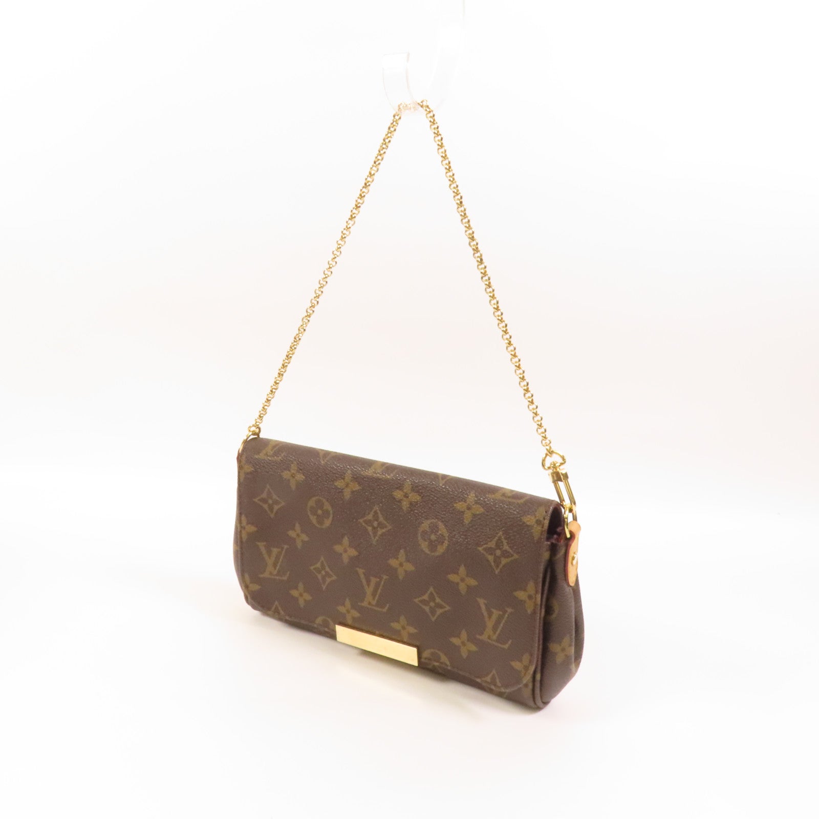 LOUIS VUITTON Monogram Favourite PM金扣手挽肩背兩用袋