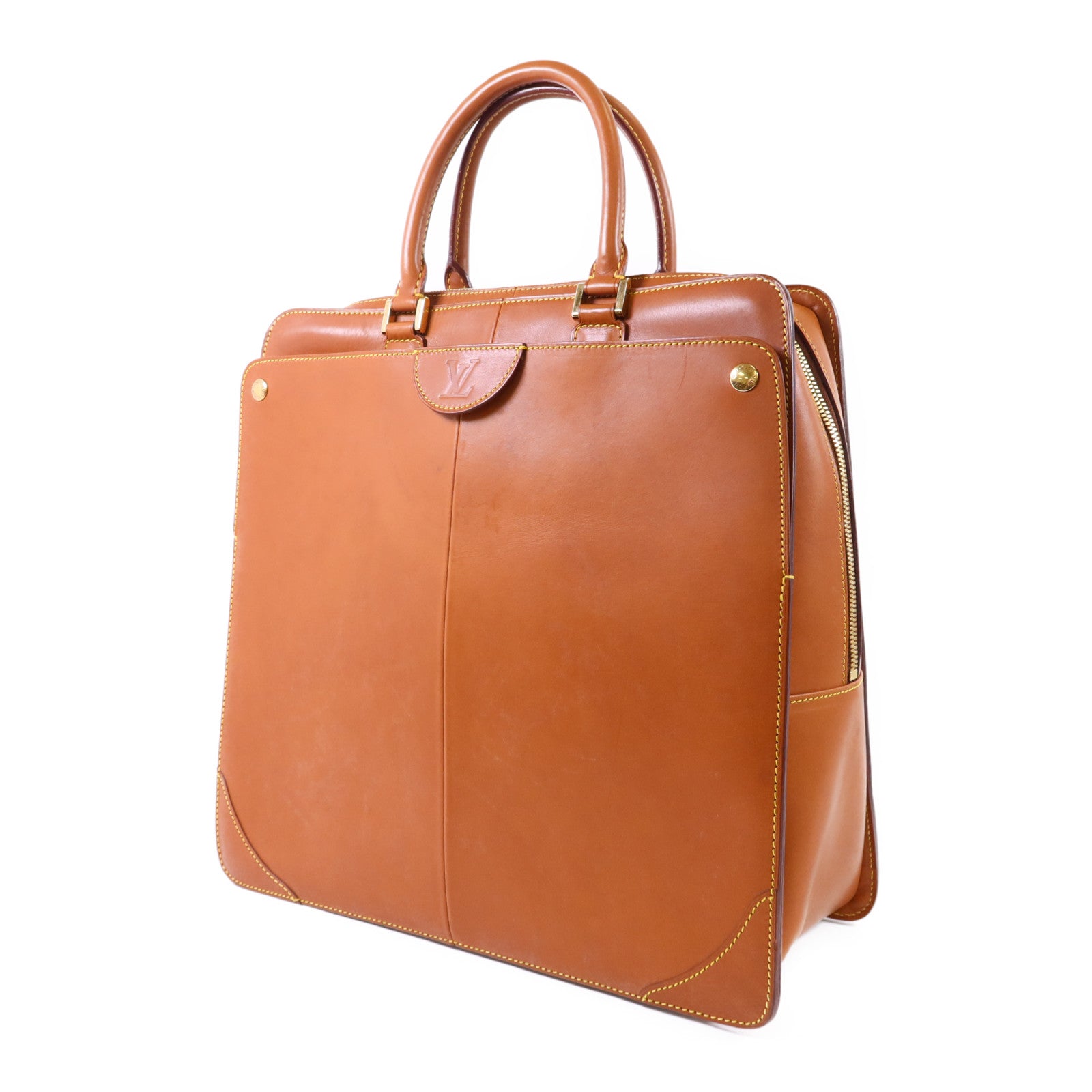 LOUIS VUITTON Nomad皮革Nomad Negev金扣手挽袋