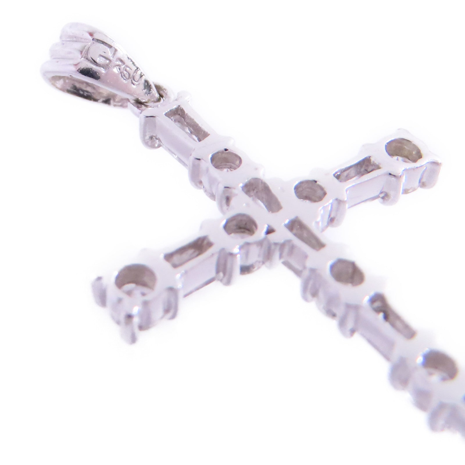 JEWELRY 18K白金/鑽石Diamond Pendant Top吊墜頭扣