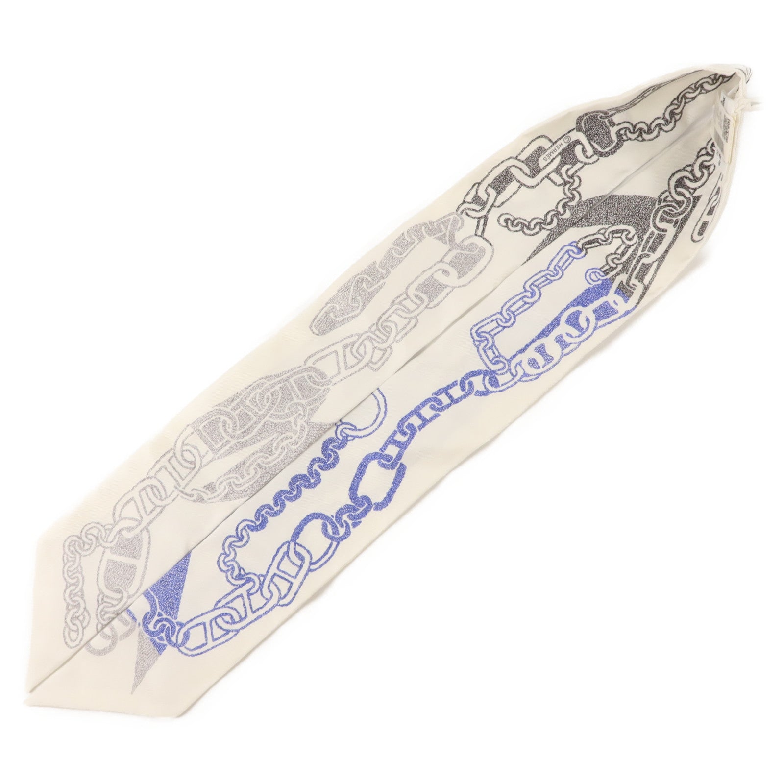 HERMES 絲質Twilly絲巾