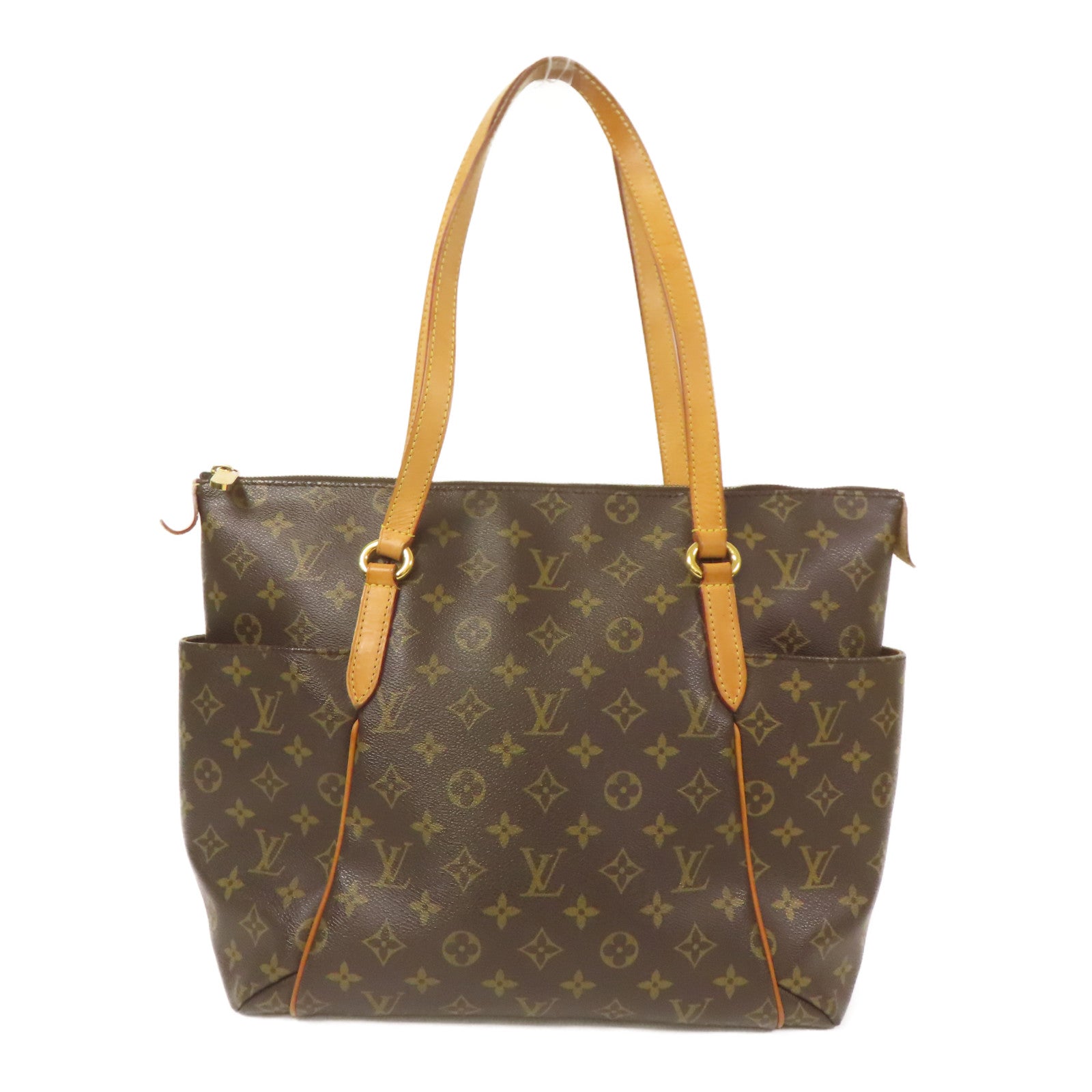 LOUIS VUITTON LV GHW Totally MM Shoulder Tote Bag M56689 Monogram Brown