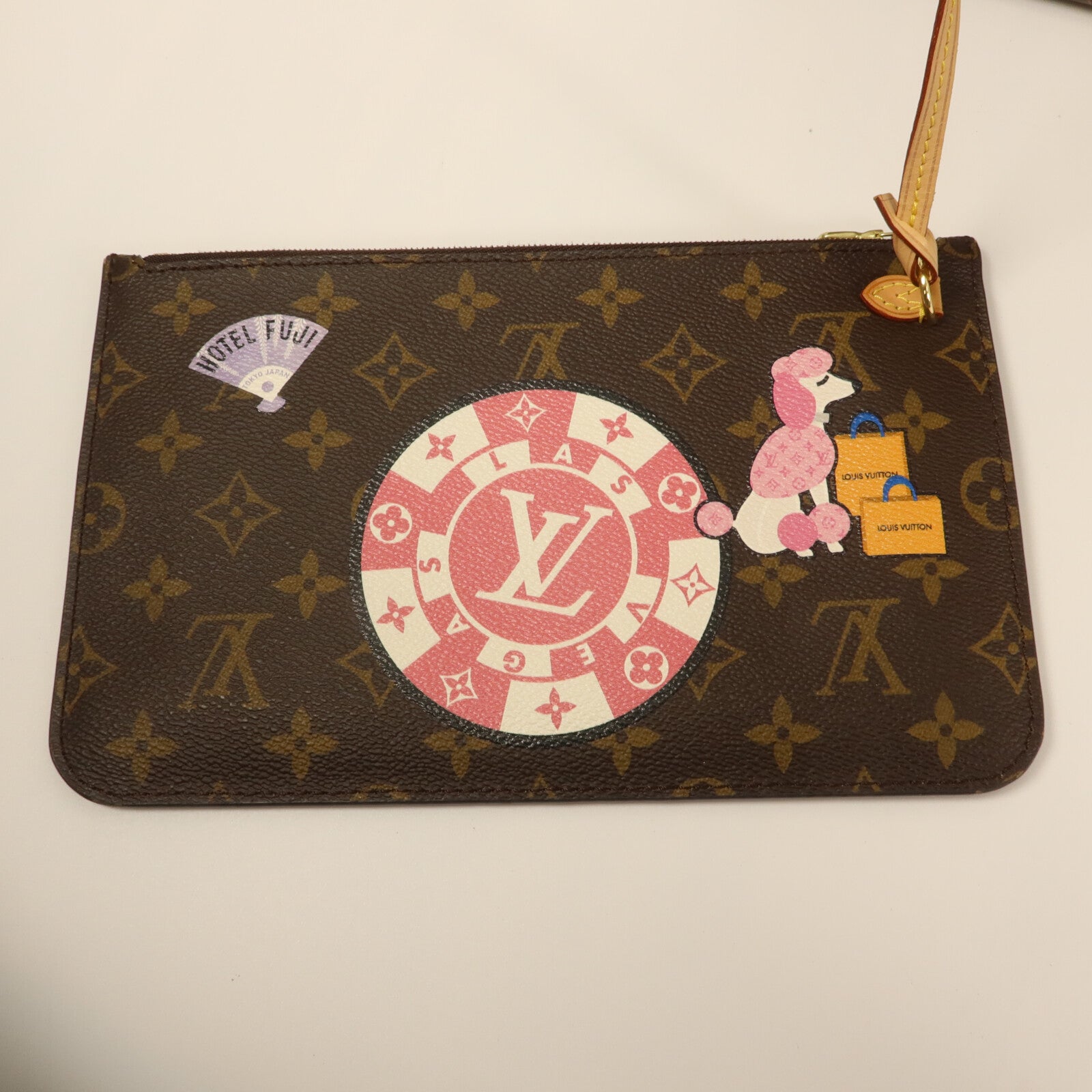 LOUIS VUITTON Monogram Neverfull MM手挽袋