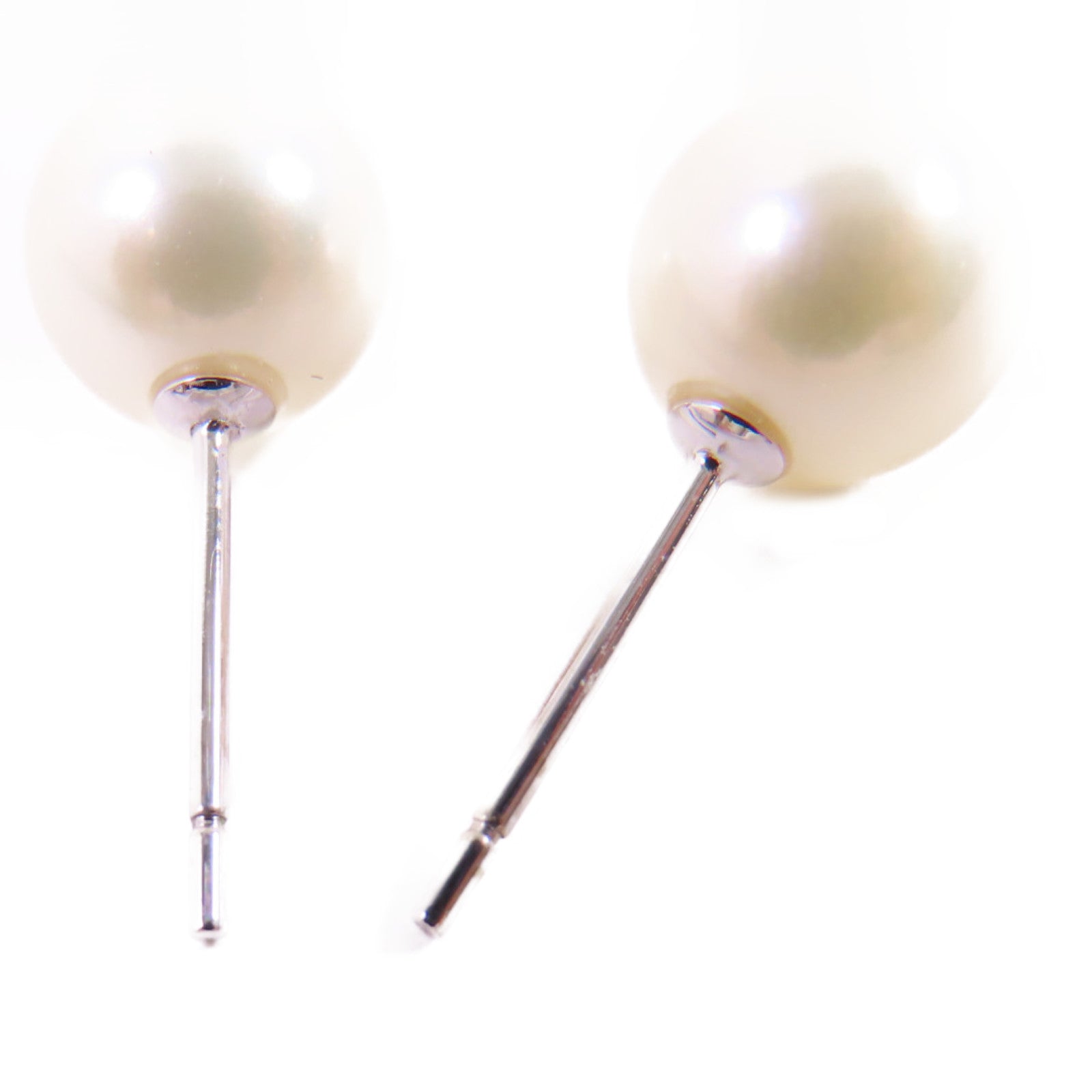 JEWELRY 18K白金/珍珠Pearl Earrings耳環珍珠白色