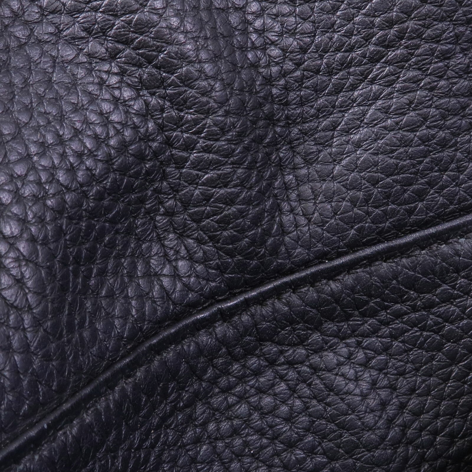 HERMES Clemence皮革Lindy 26銀扣手挽肩背兩用袋Noir