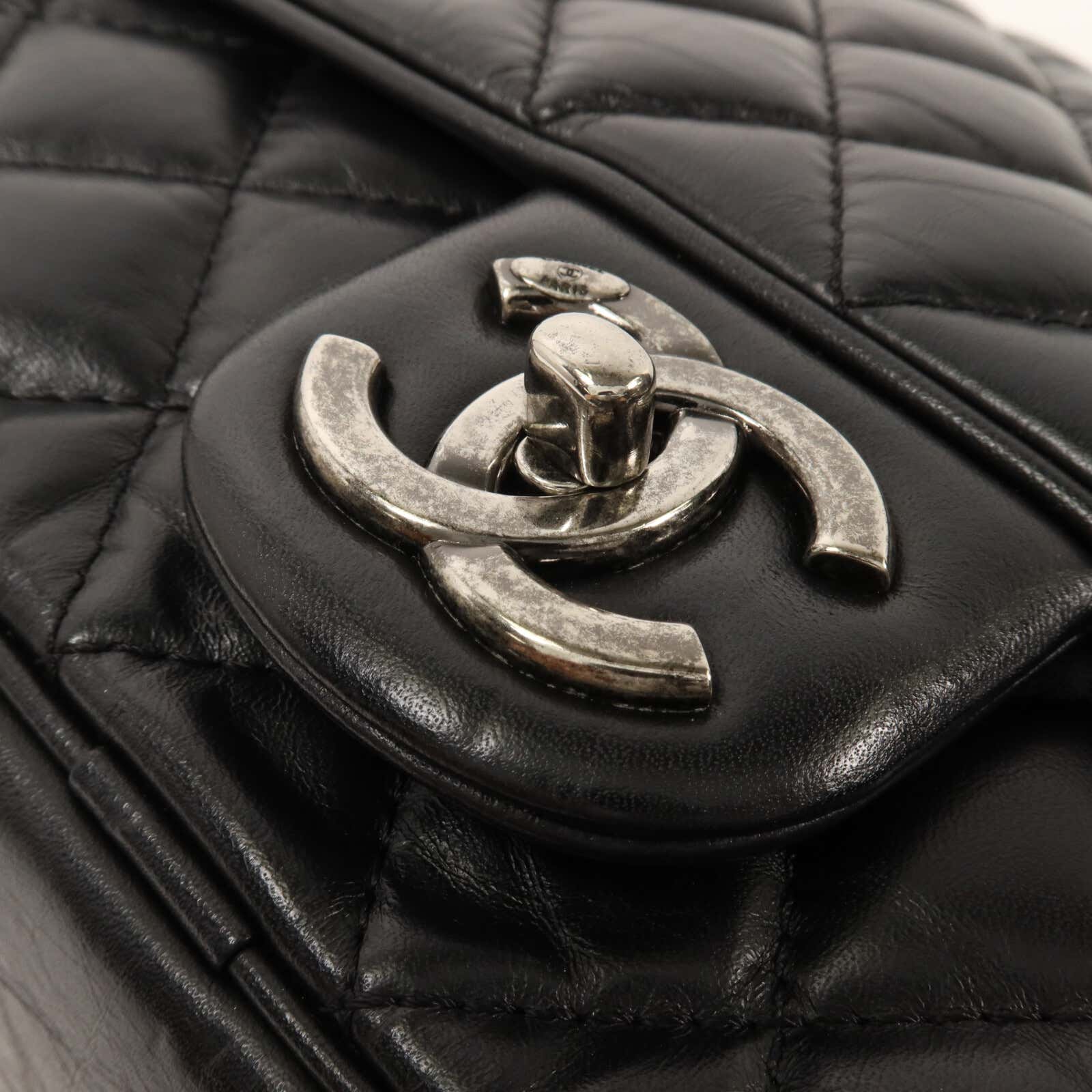 CHANEL 牛皮皮革Chain Shoulder鏈帶肩背袋