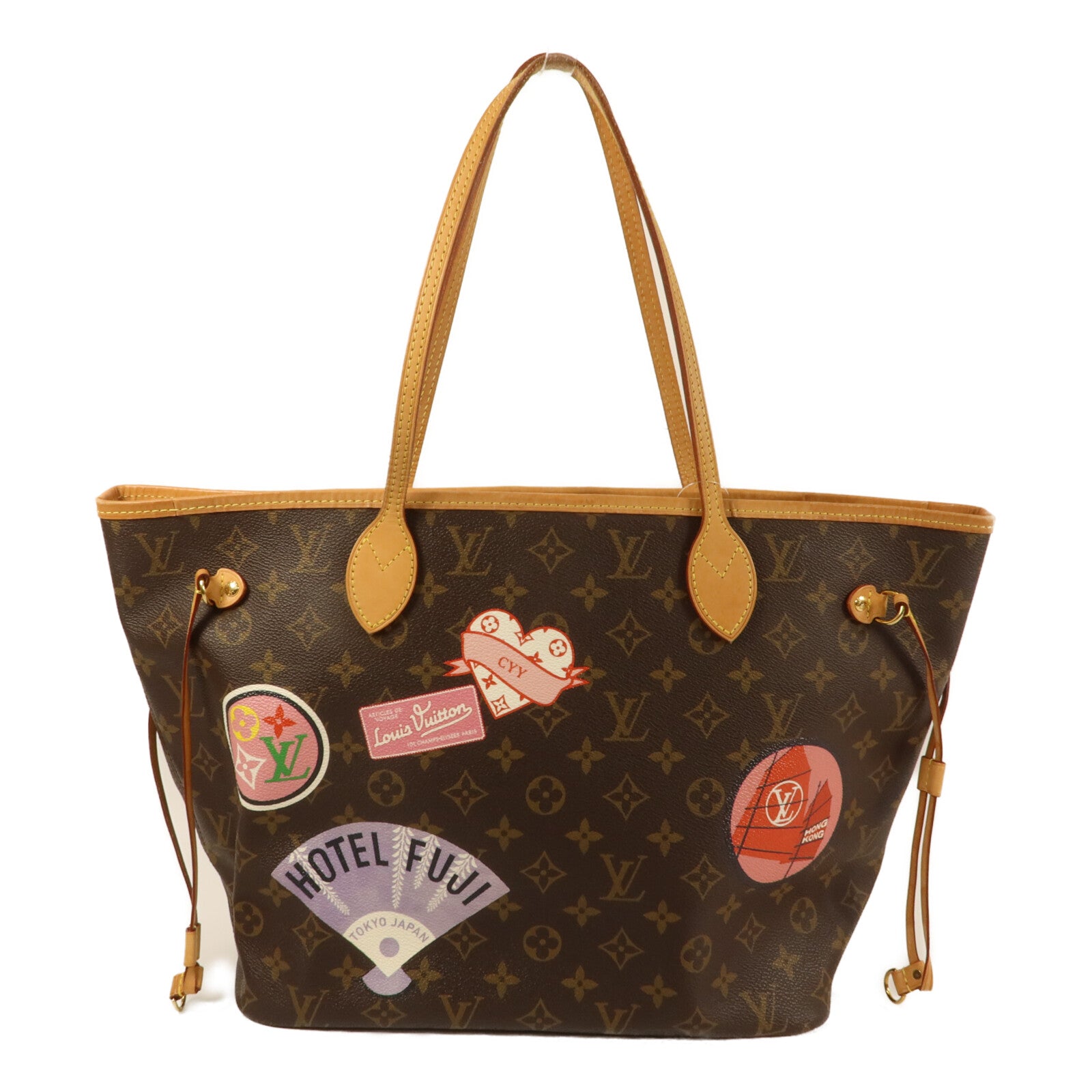 LOUIS VUITTON Monogram Neverfull MM手挽袋