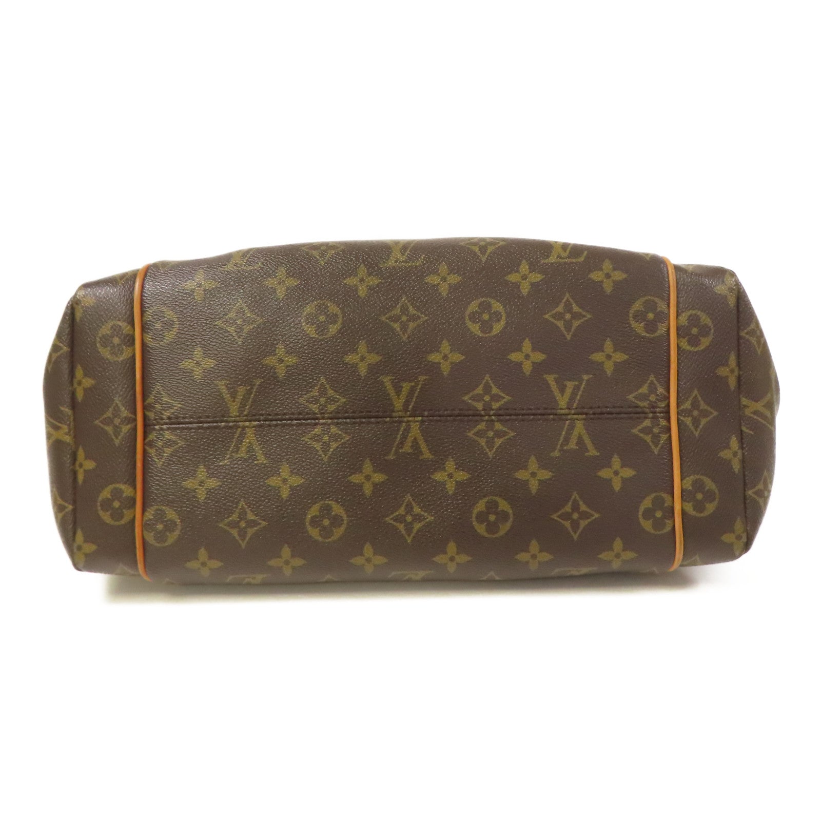 LOUIS VUITTON LV GHW Totally MM Shoulder Tote Bag M56689 Monogram Brown