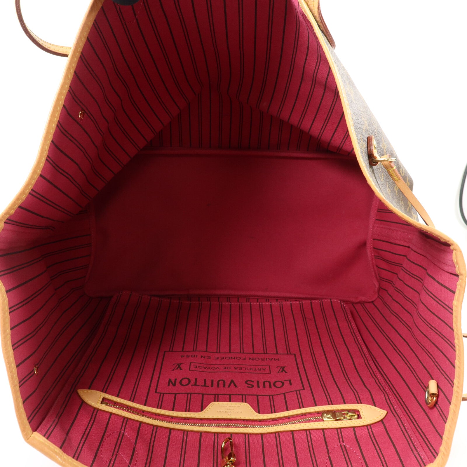 LOUIS VUITTON Monogram Neverfull GM Tote Bag金扣肩背袋