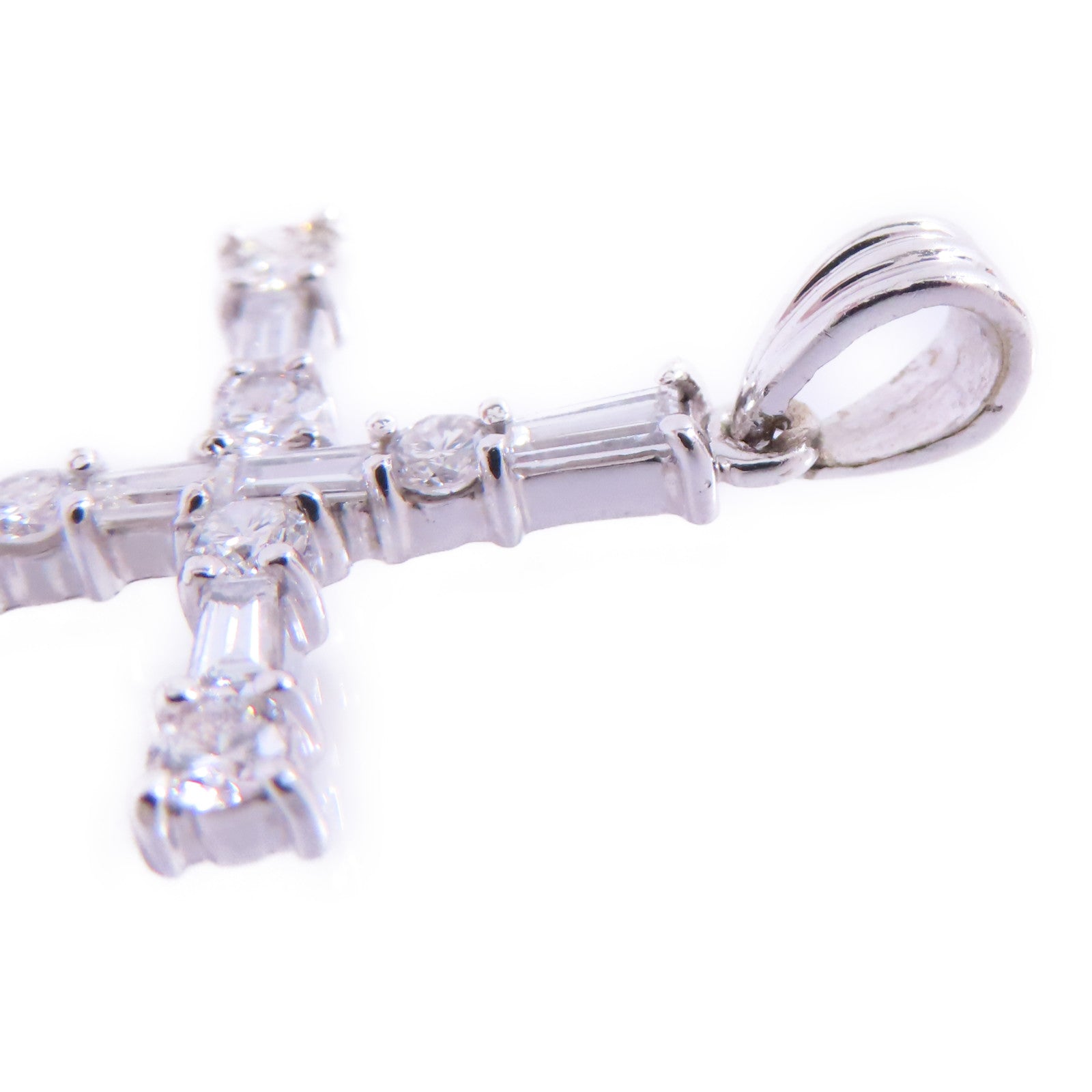 JEWELRY 18K白金/鑽石Diamond Pendant Top吊墜頭扣