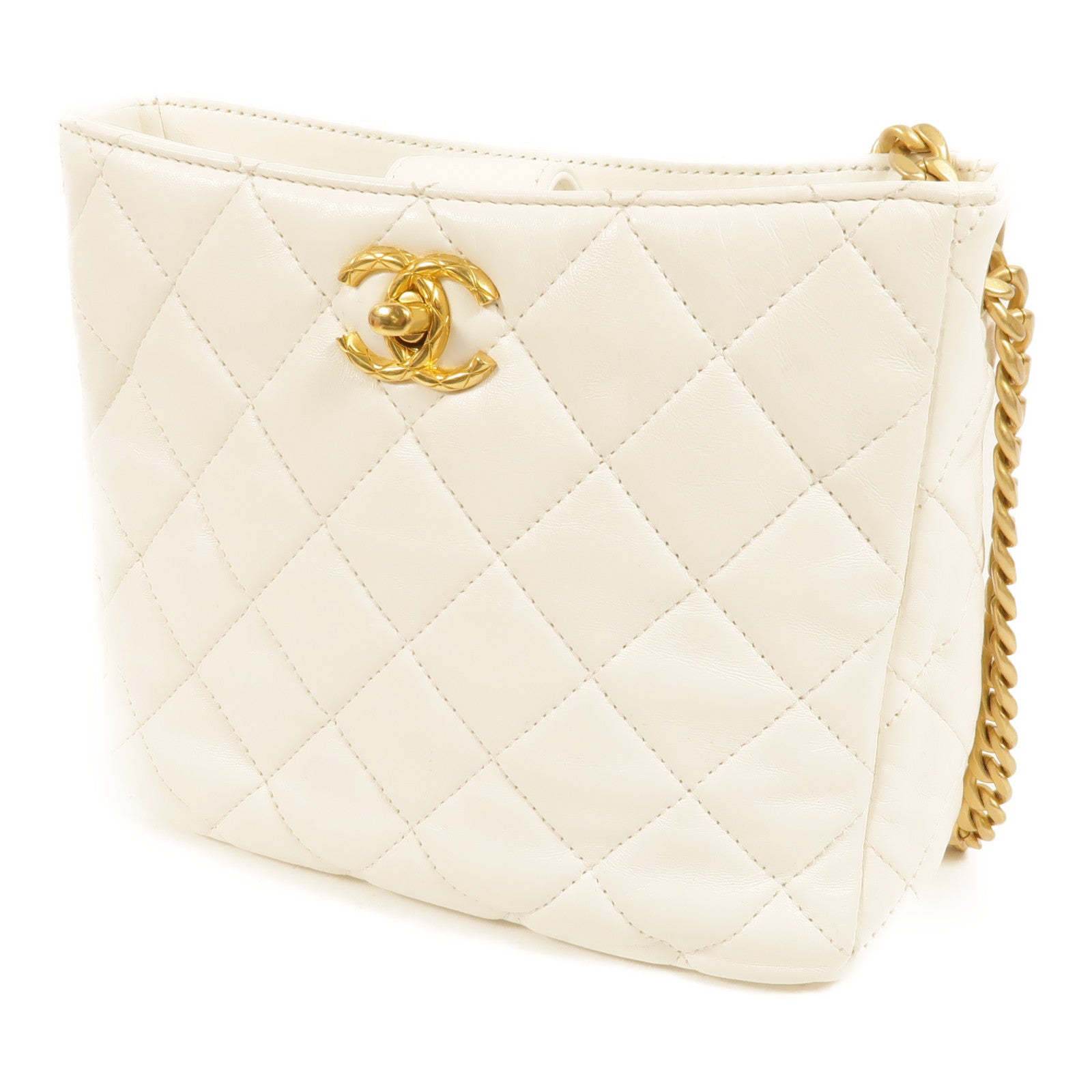 CHANEL 羊皮皮革Hobo Bag肩背袋