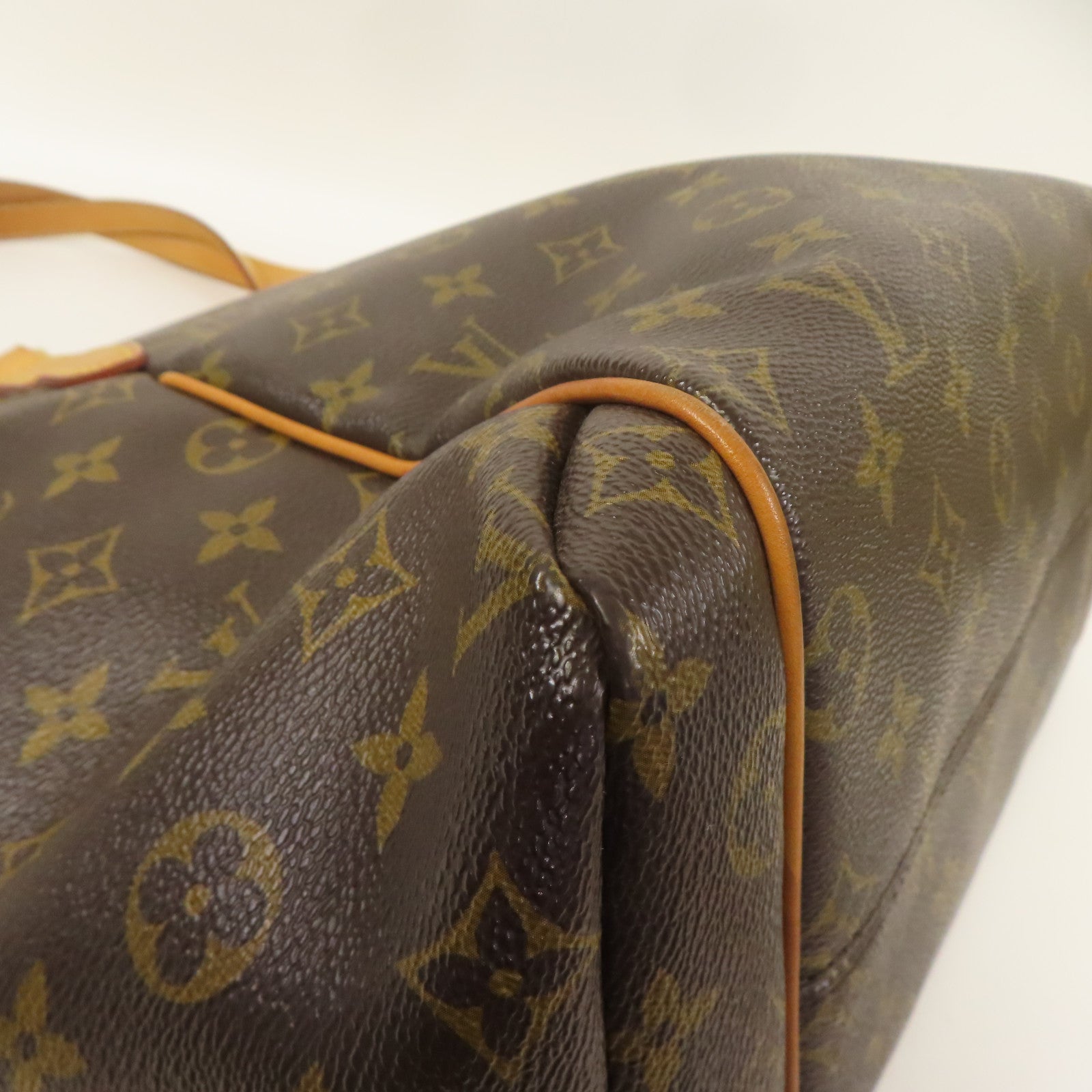 LOUIS VUITTON LV GHW Totally MM Shoulder Tote Bag M56689 Monogram Brown