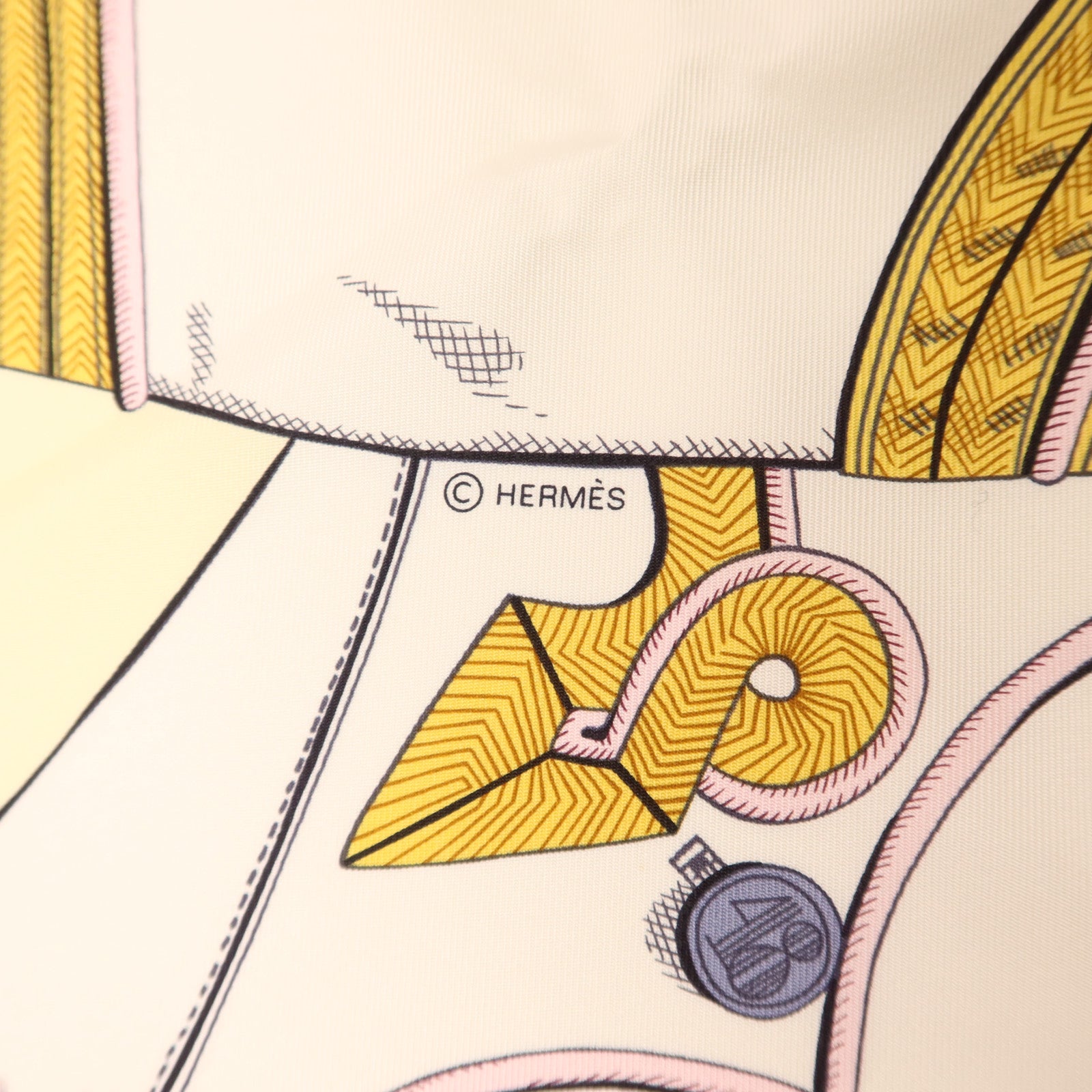 HERMES 絲質Scarf 90x90絲巾