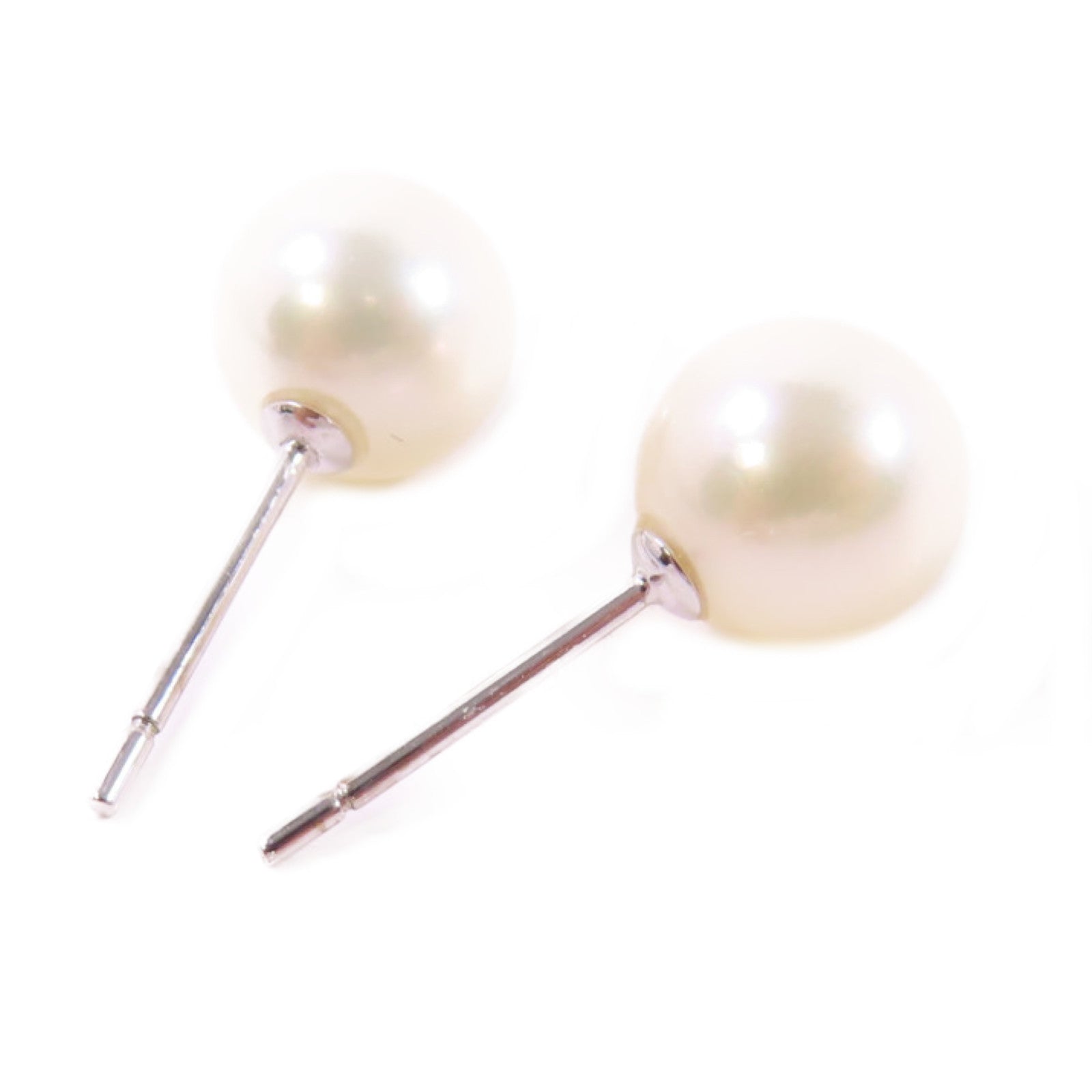 JEWELRY 18K白金/珍珠Pearl Earrings耳環珍珠白色