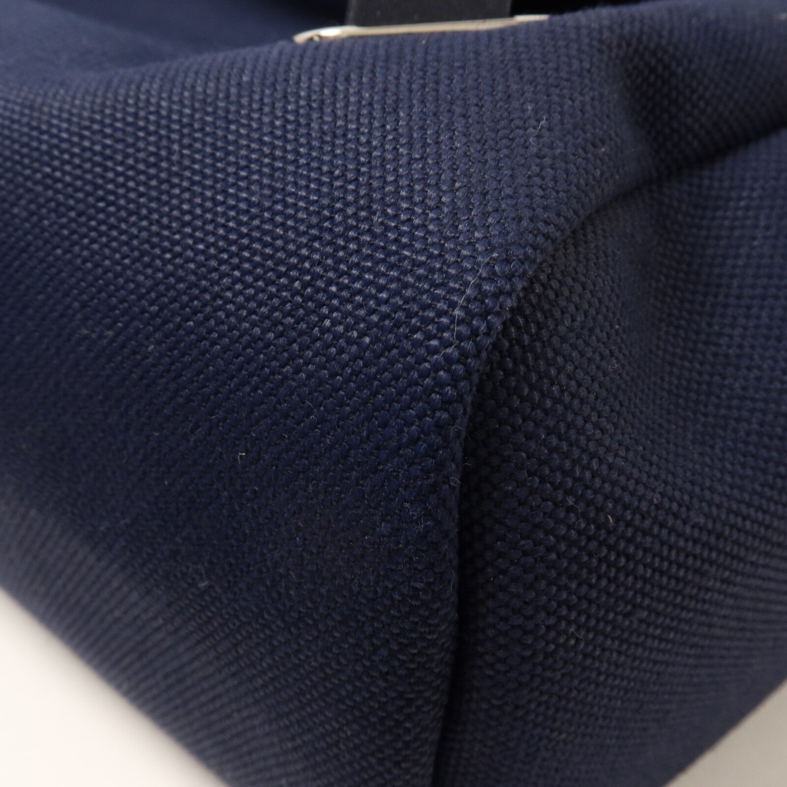 HERMES 帆布Herbag a Dos Zip Retourne Backpack背包Bleu Indigo