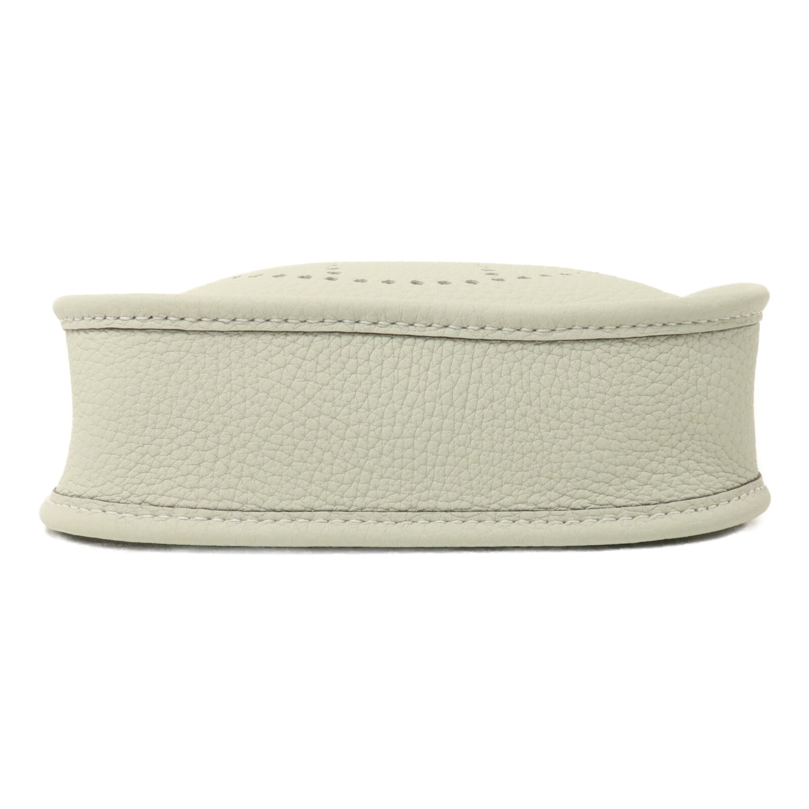 HERMES Clemence皮革Evelyne TPM肩背袋Gris Neve
