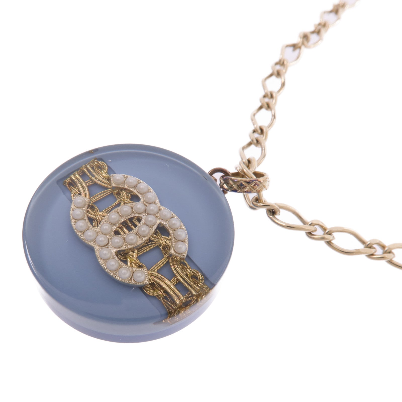 CHANEL 【激減優惠】PVC/金屬Necklace項鍊