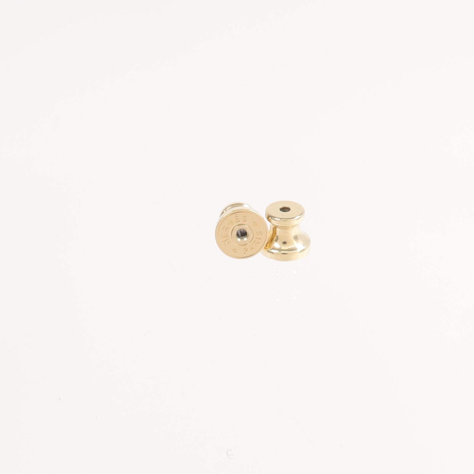 HERMES 金屬/水牛角Sur Mer Small Model Earrings耳環