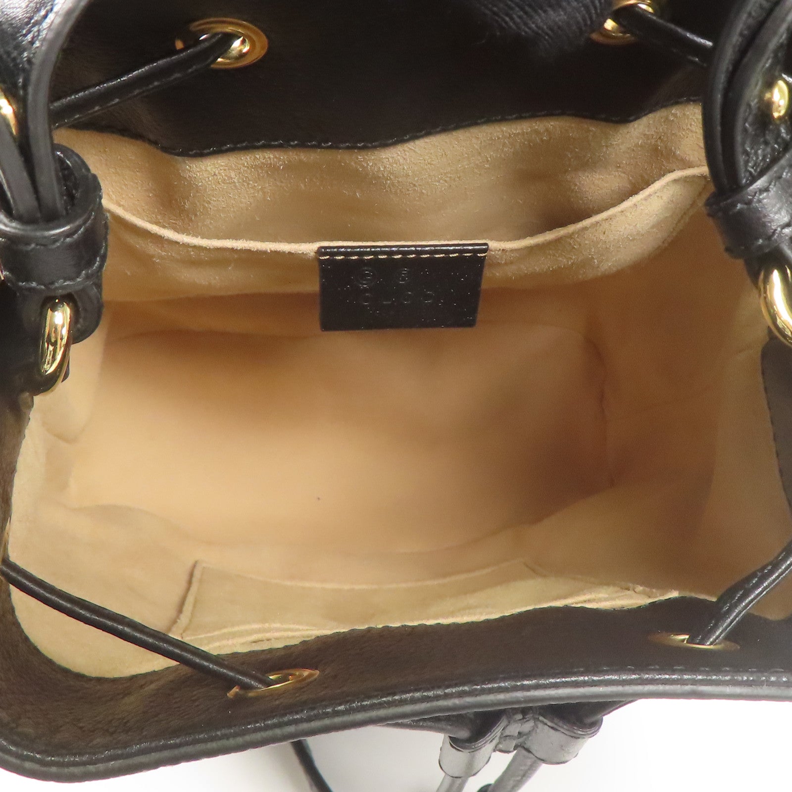 GUCCI GG GHW 2way Shoulder Bag 719884 Calfskin Leather Black