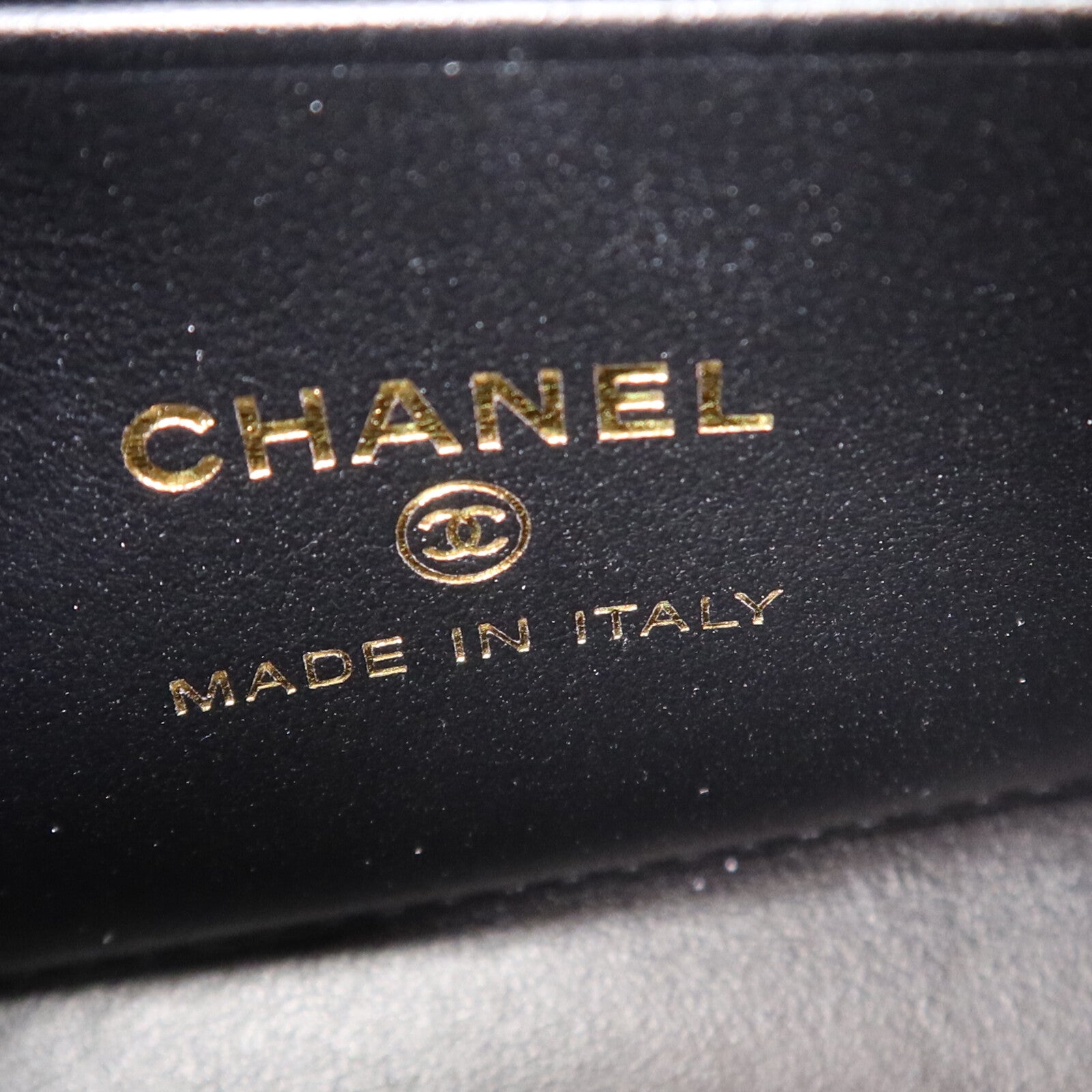 CHANEL 牛皮皮革Mirco Coco Handle金扣鏈帶手挽肩背兩用袋