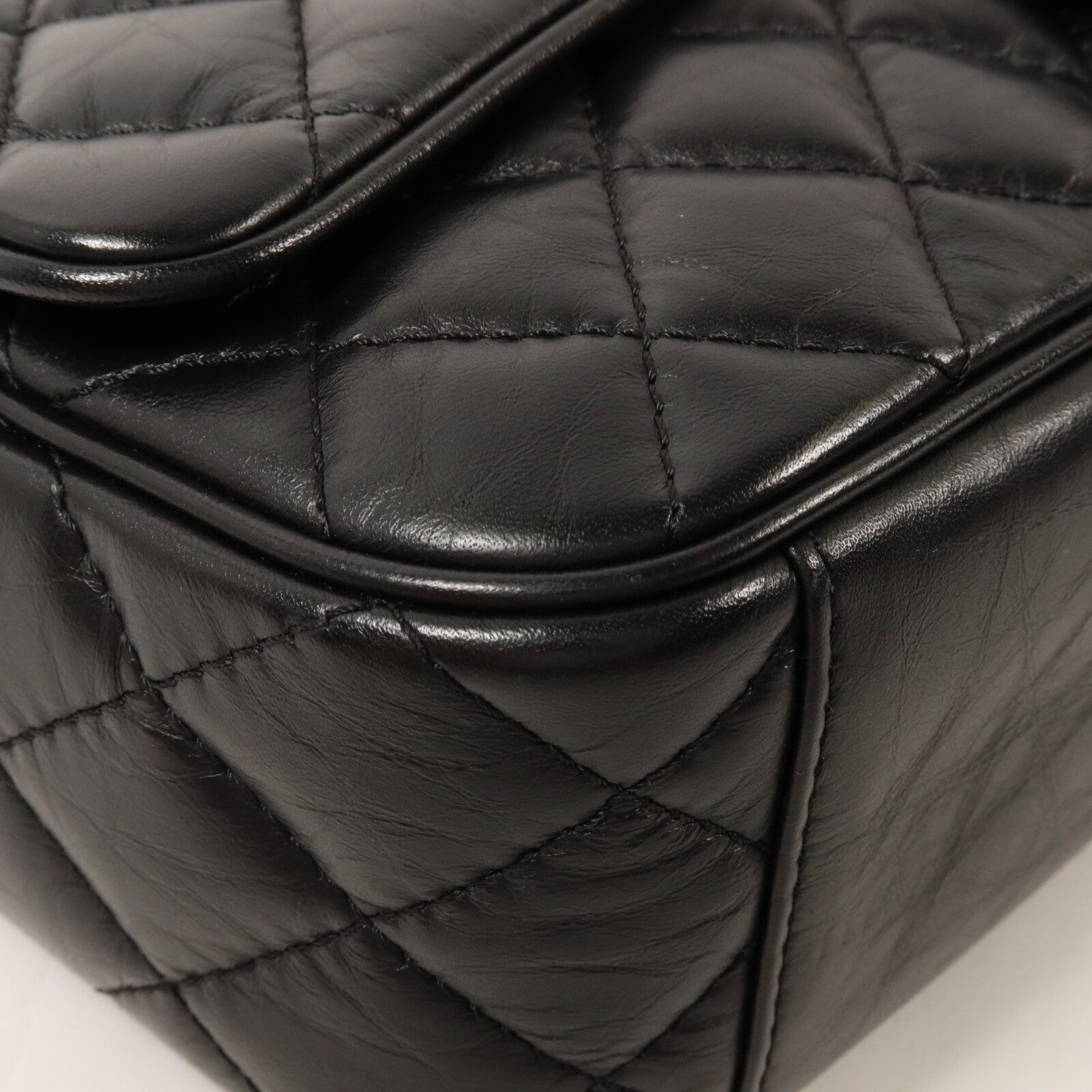 CHANEL 牛皮皮革Chain Shoulder鏈帶肩背袋