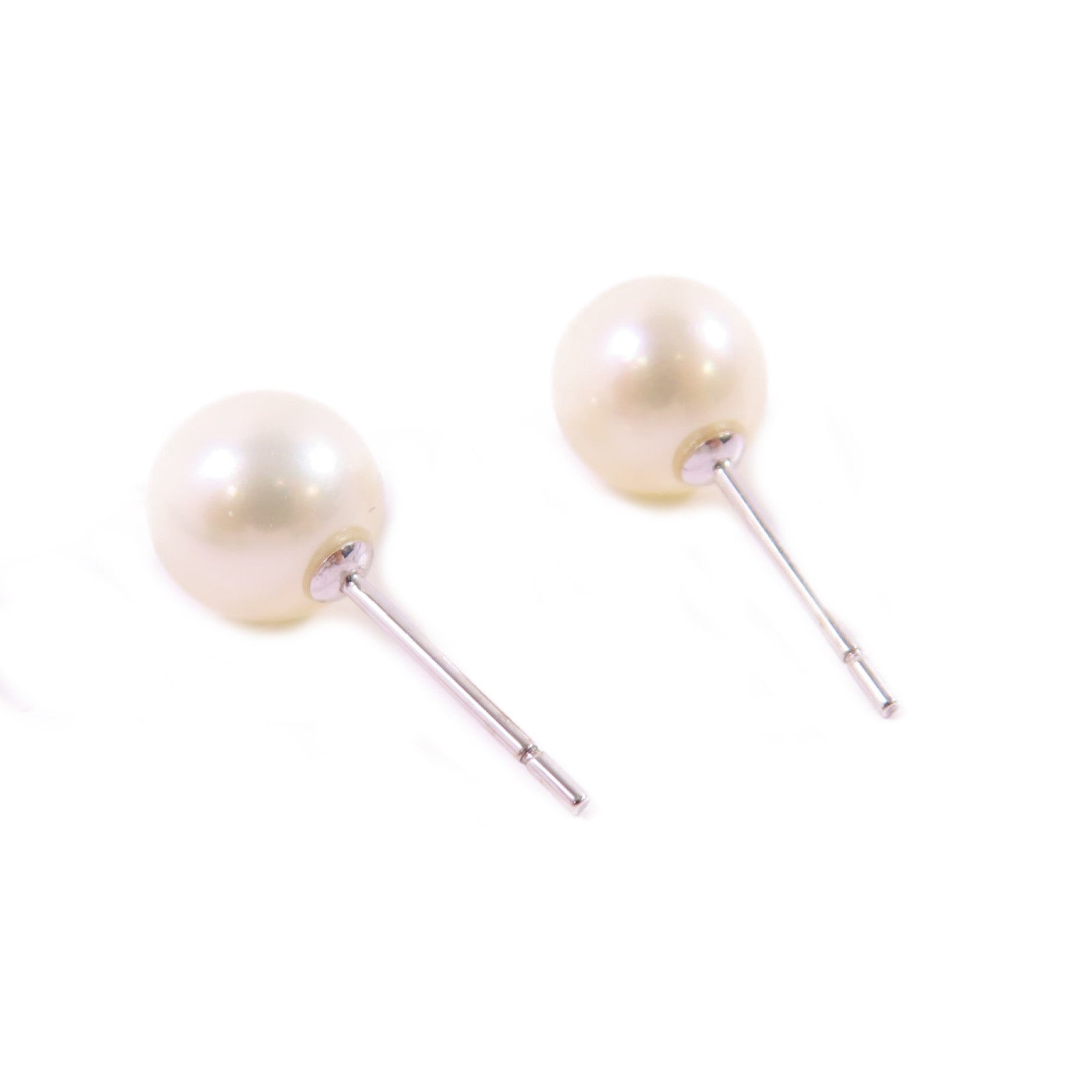 JEWELRY 18K白金/珍珠Pearl Earrings耳環珍珠白色
