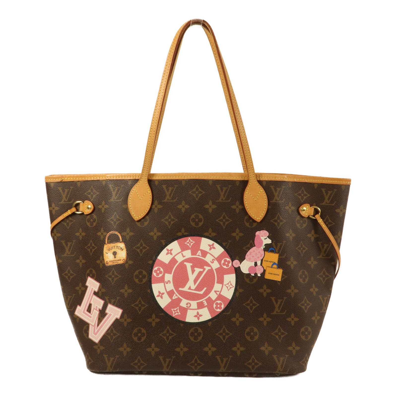 LOUIS VUITTON Monogram Neverfull MM手挽袋