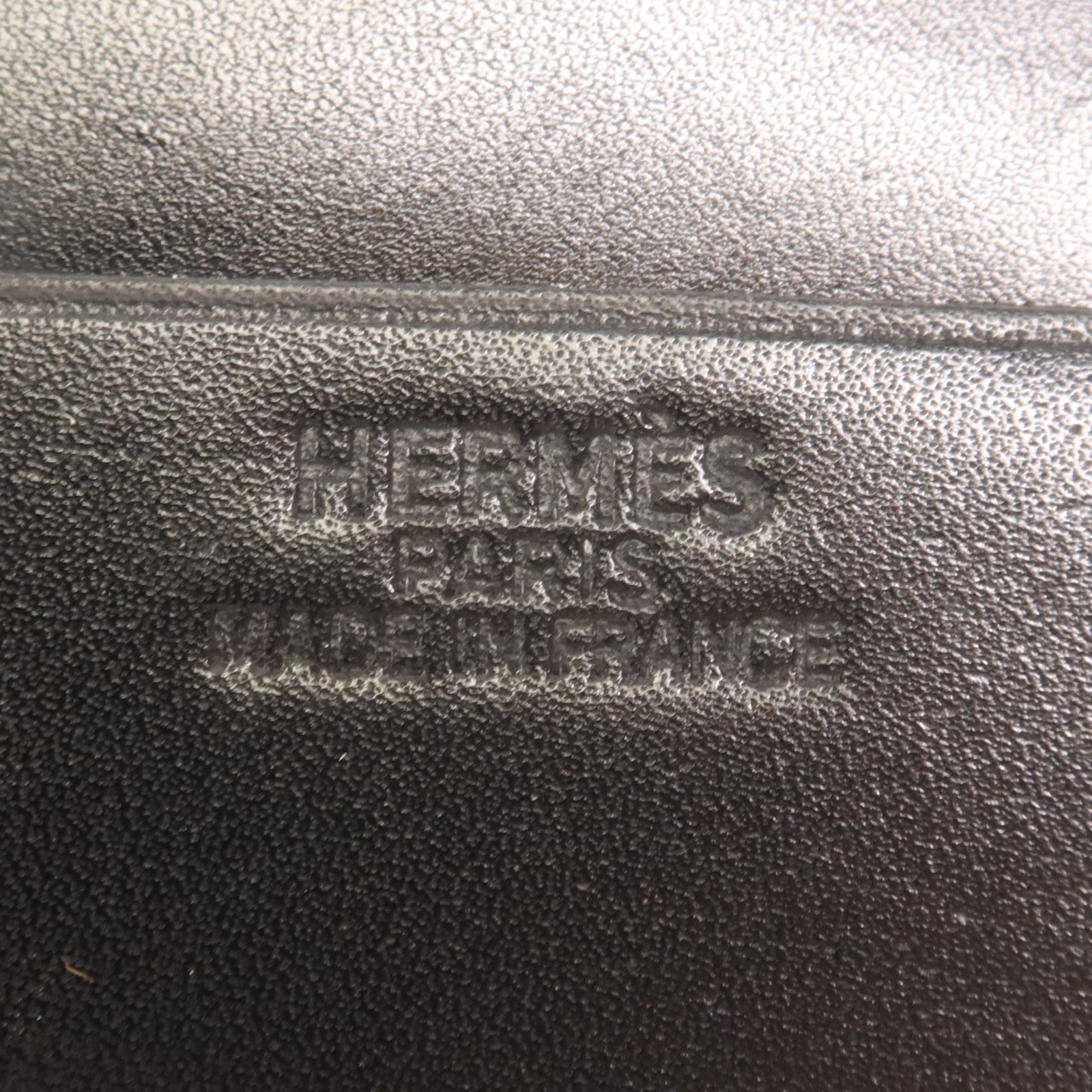 HERMES 牛皮皮革Wallet錢包89 Noir