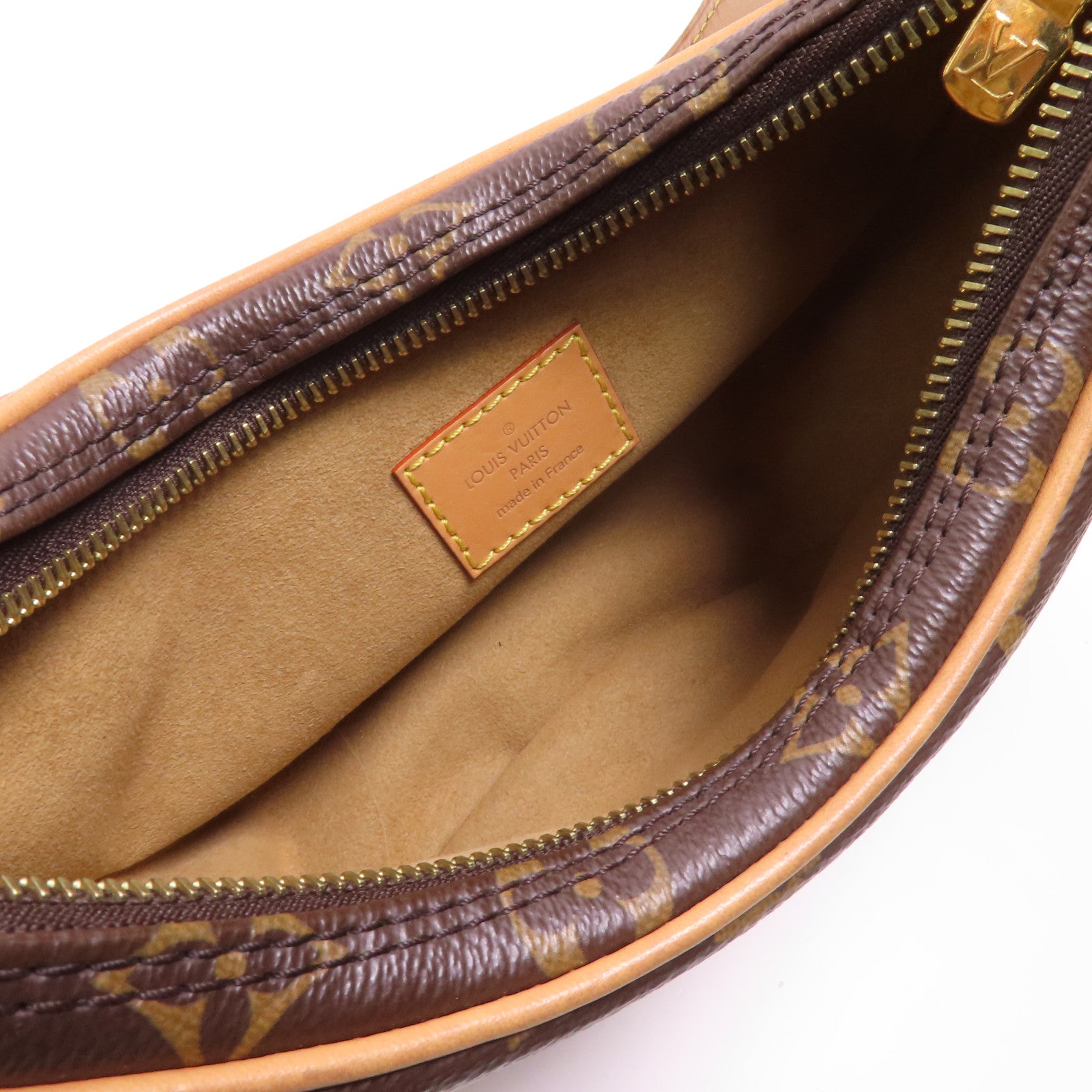 LOUIS VUITTON LV GHW Loop 2 Way Shoulder Bag M81098 Monogram Brown