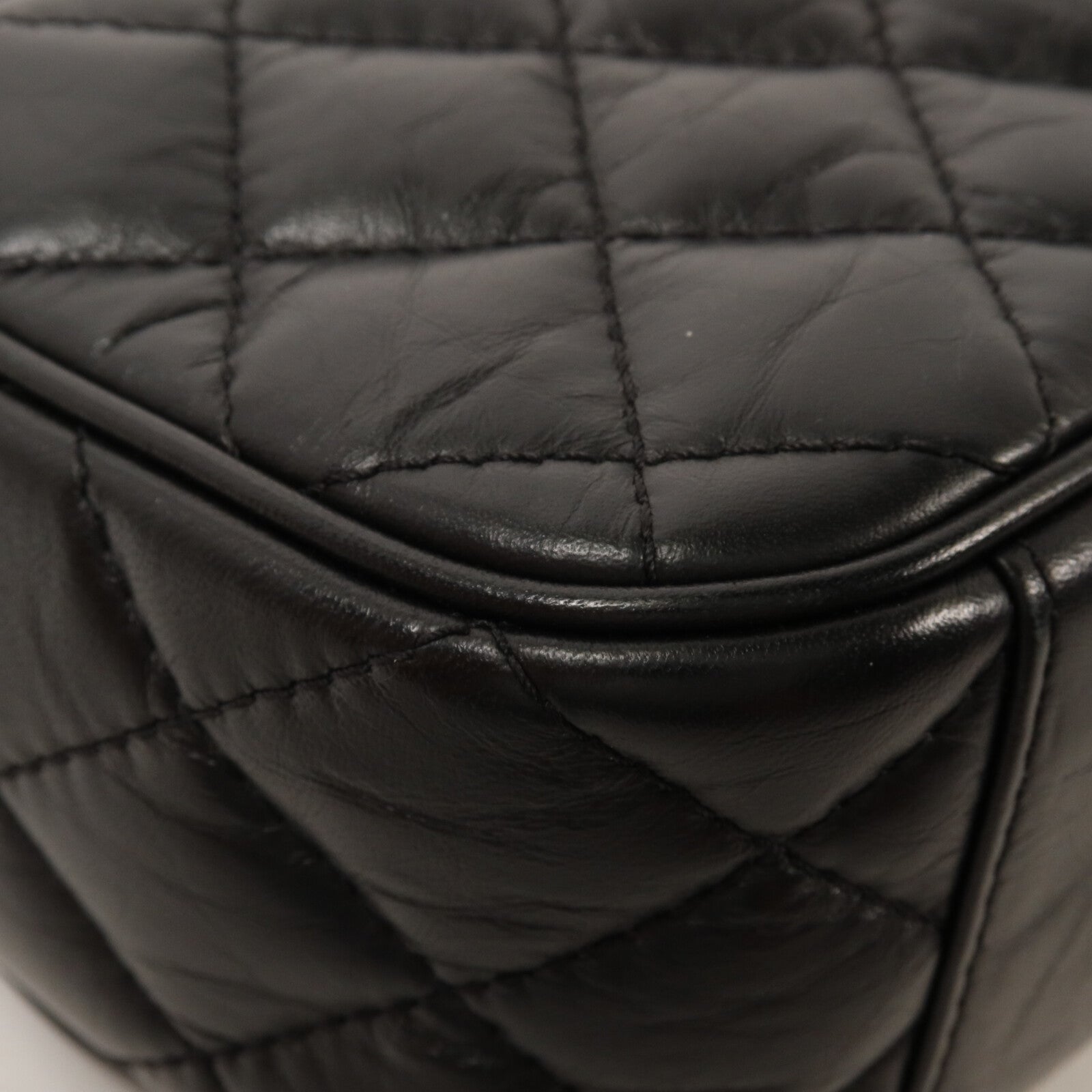 CHANEL 牛皮皮革Chain Shoulder鏈帶肩背袋