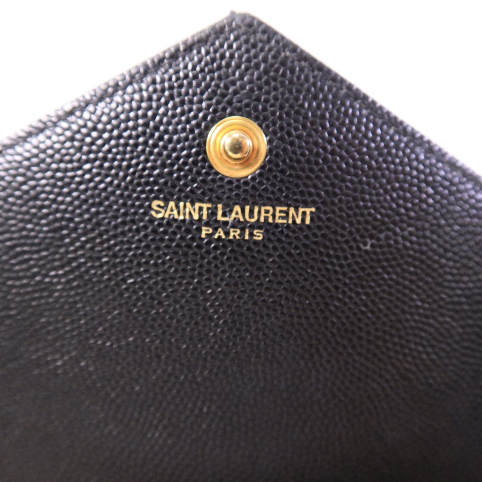 SAINT LAURENT 牛皮皮革Cassandre Envelope鏈帶肩背袋