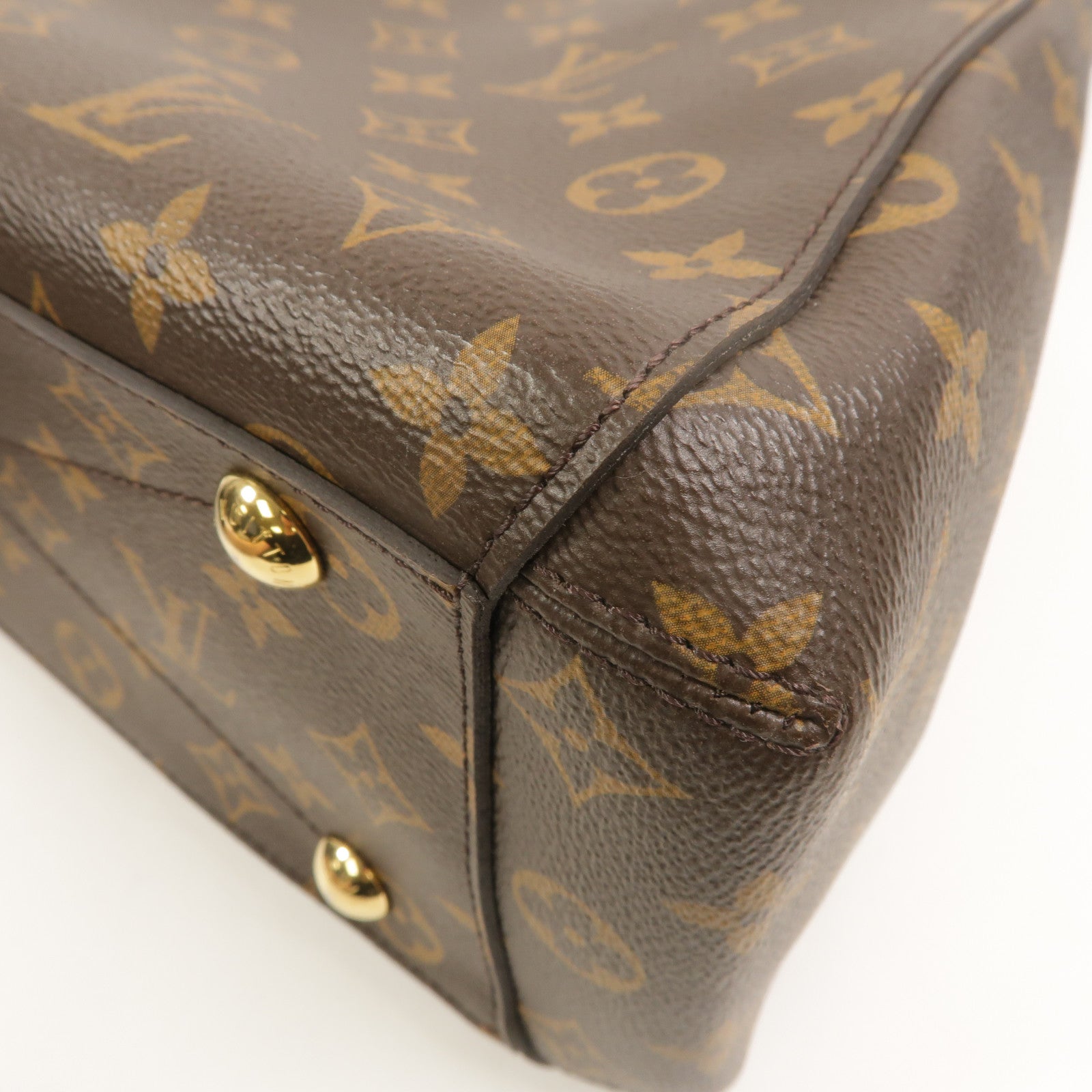 LOUIS VUITTON Monogram Montaigne MM金扣手挽肩背兩用袋