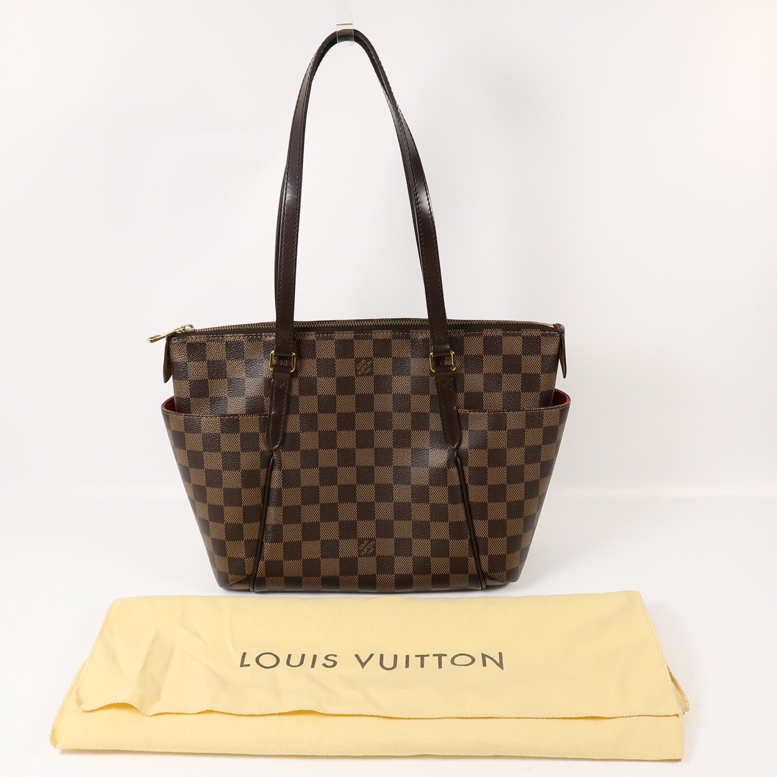 LOUIS VUITTON Damier Ebene Totally PM肩背袋