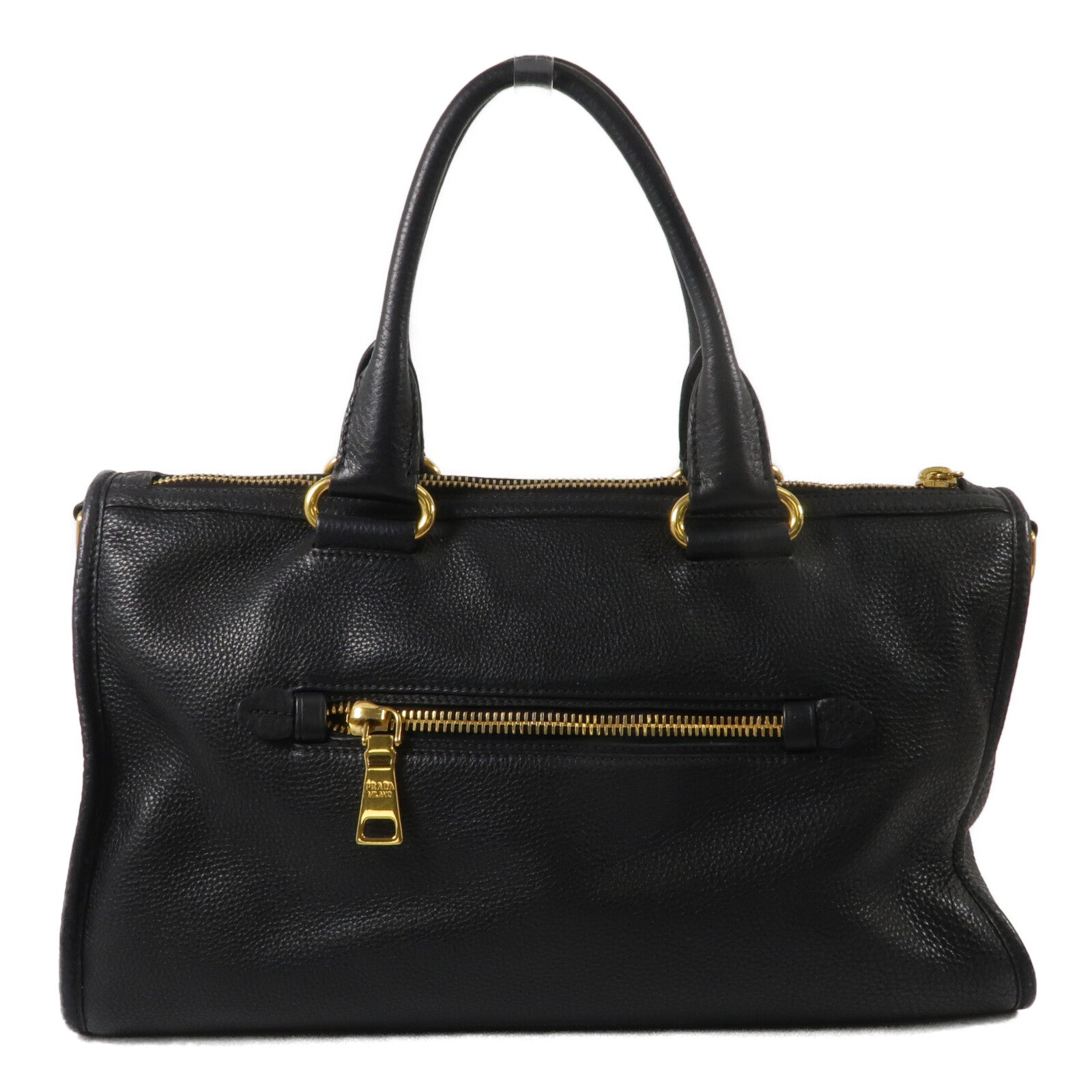 PRADA 牛皮皮革2Way Shoulder手挽肩背兩用袋
