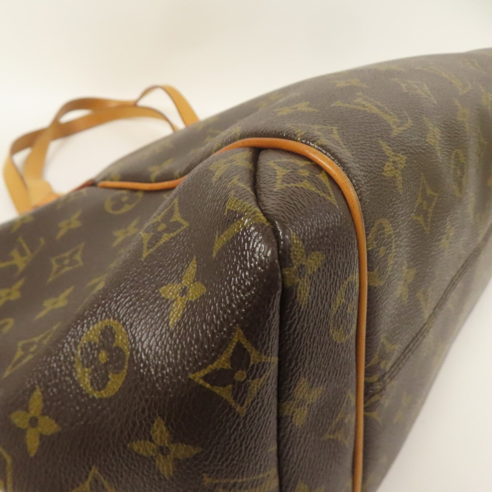 LOUIS VUITTON LV GHW Totally MM Shoulder Tote Bag M56689 Monogram Brown