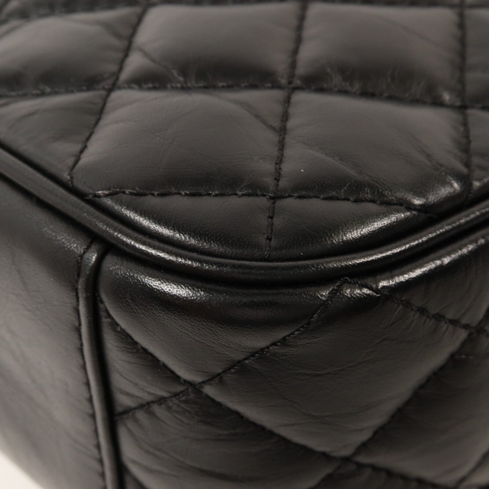 CHANEL 牛皮皮革Chain Shoulder鏈帶肩背袋