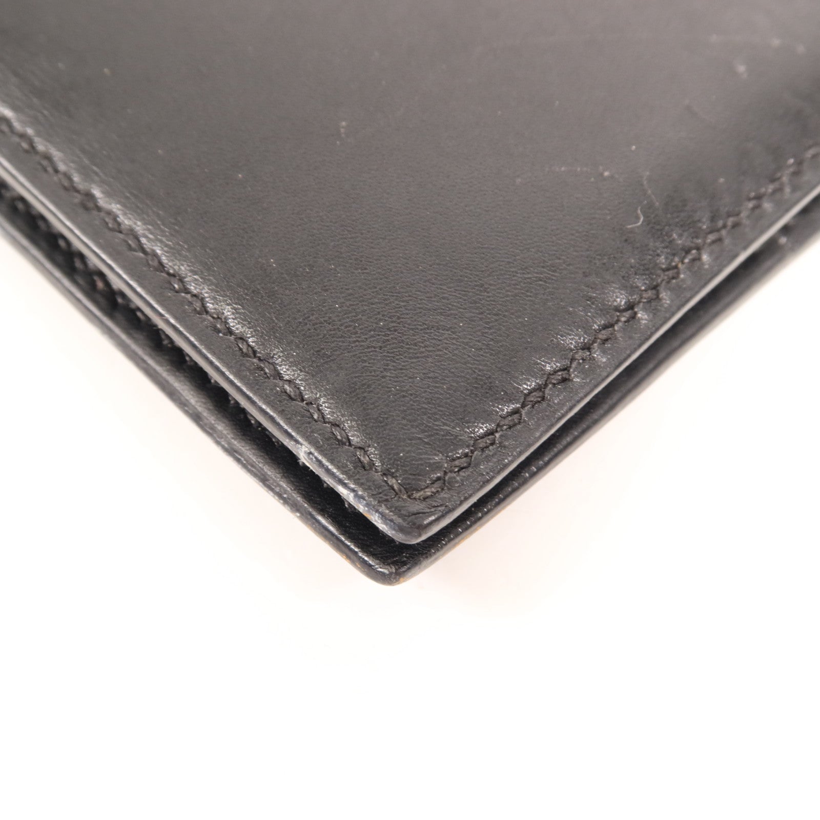 HERMES 牛皮皮革Wallet錢包89 Noir