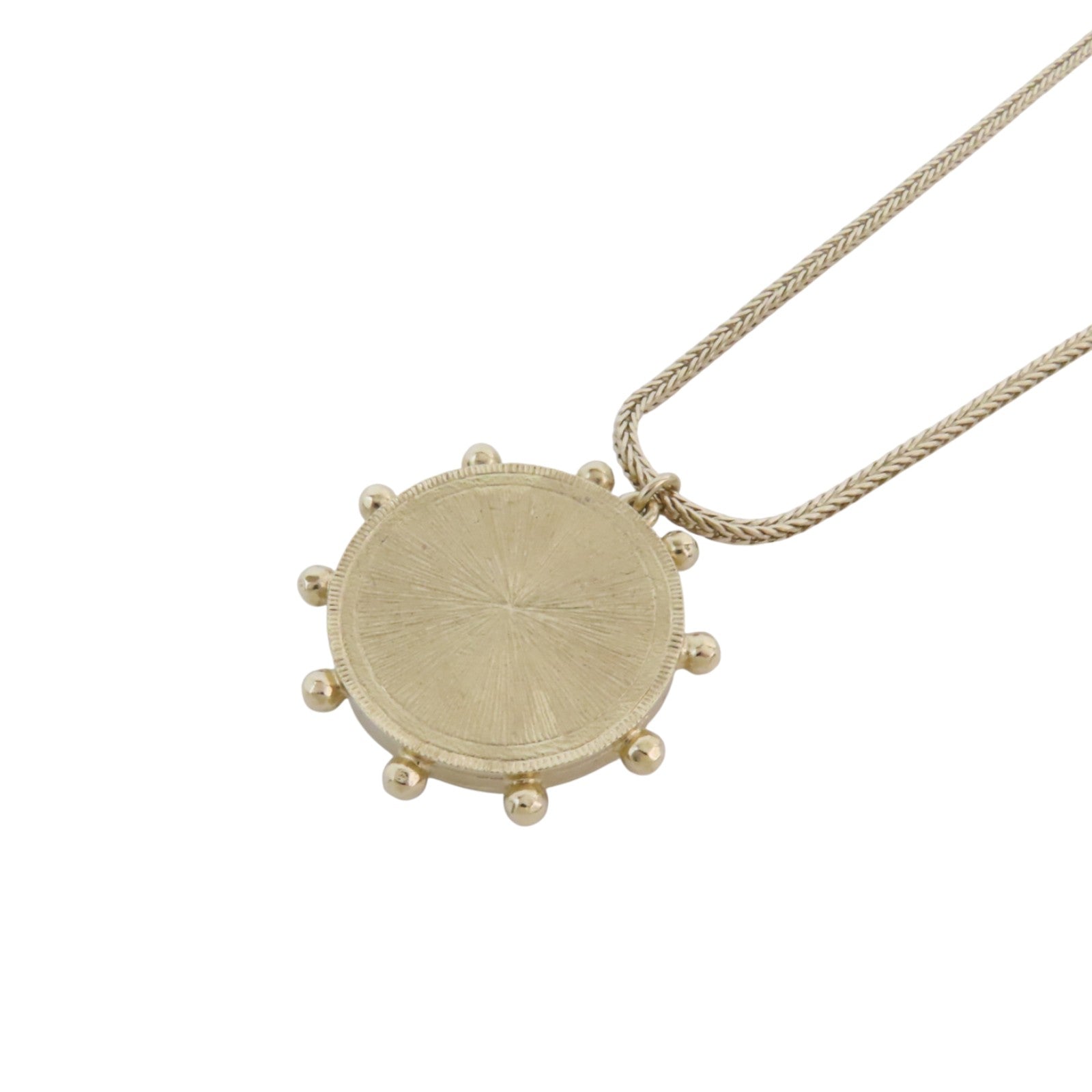 CHANEL 金屬/仿珍珠/PVC Necklace金扣項鏈