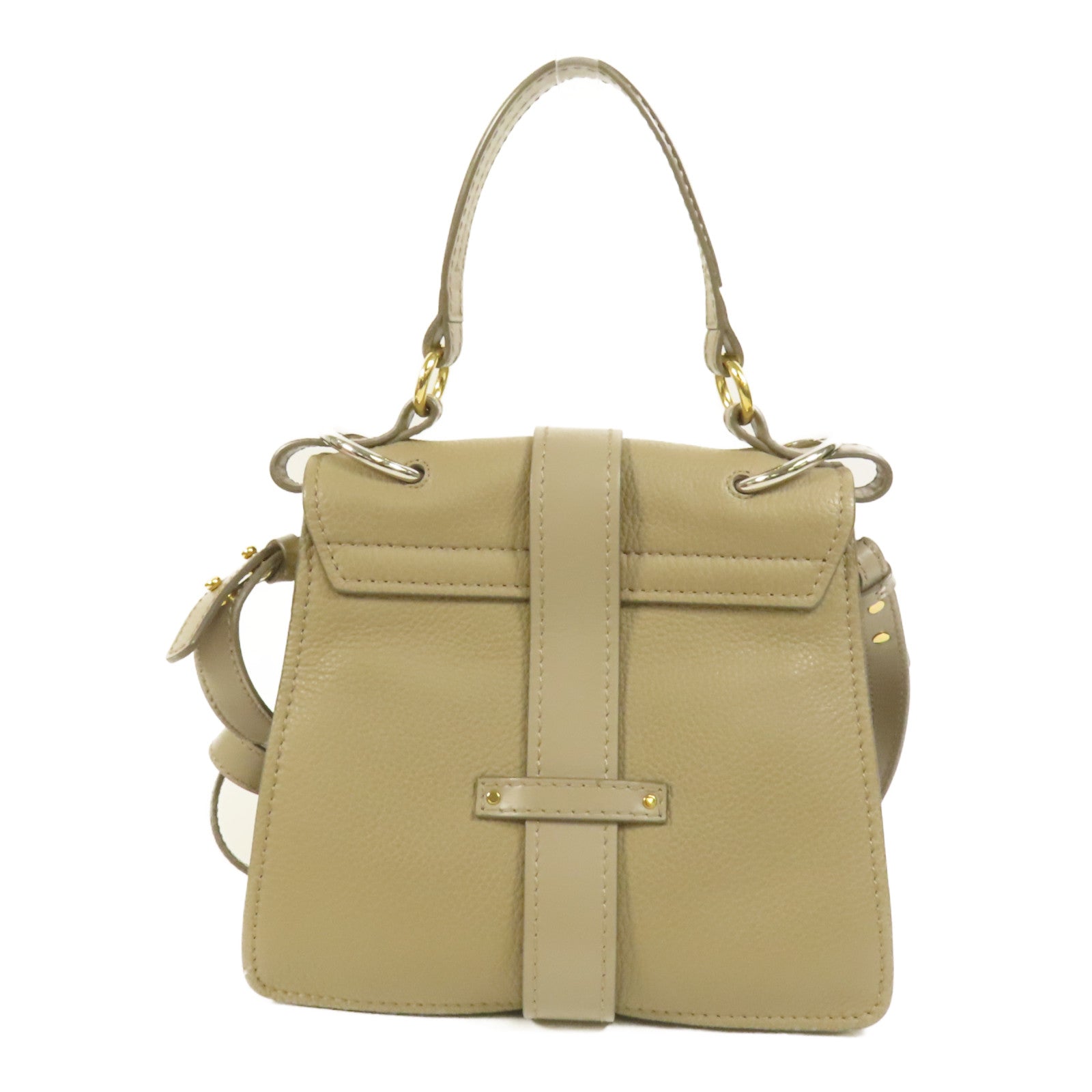 Chloe 牛皮皮革Aby Day Bag手挽肩背兩用袋