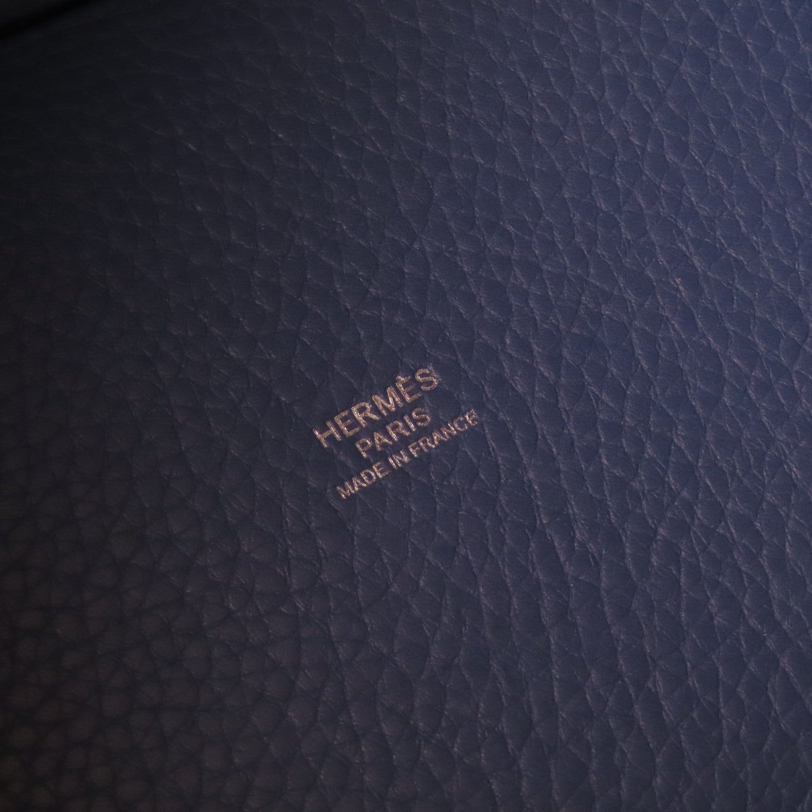 HERMES 【激減優惠】Clemence皮革Picotin PM Tote Bag銀扣手挽袋Bleu Azur天藍色