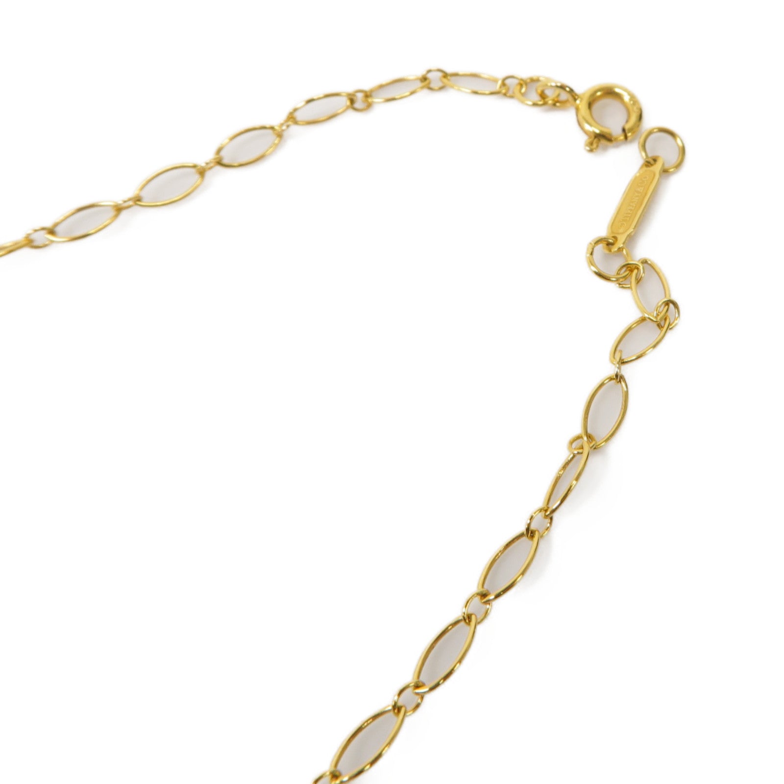 TIFFANY＆CO 18K玫瑰金Atlas Key Necklace項鍊