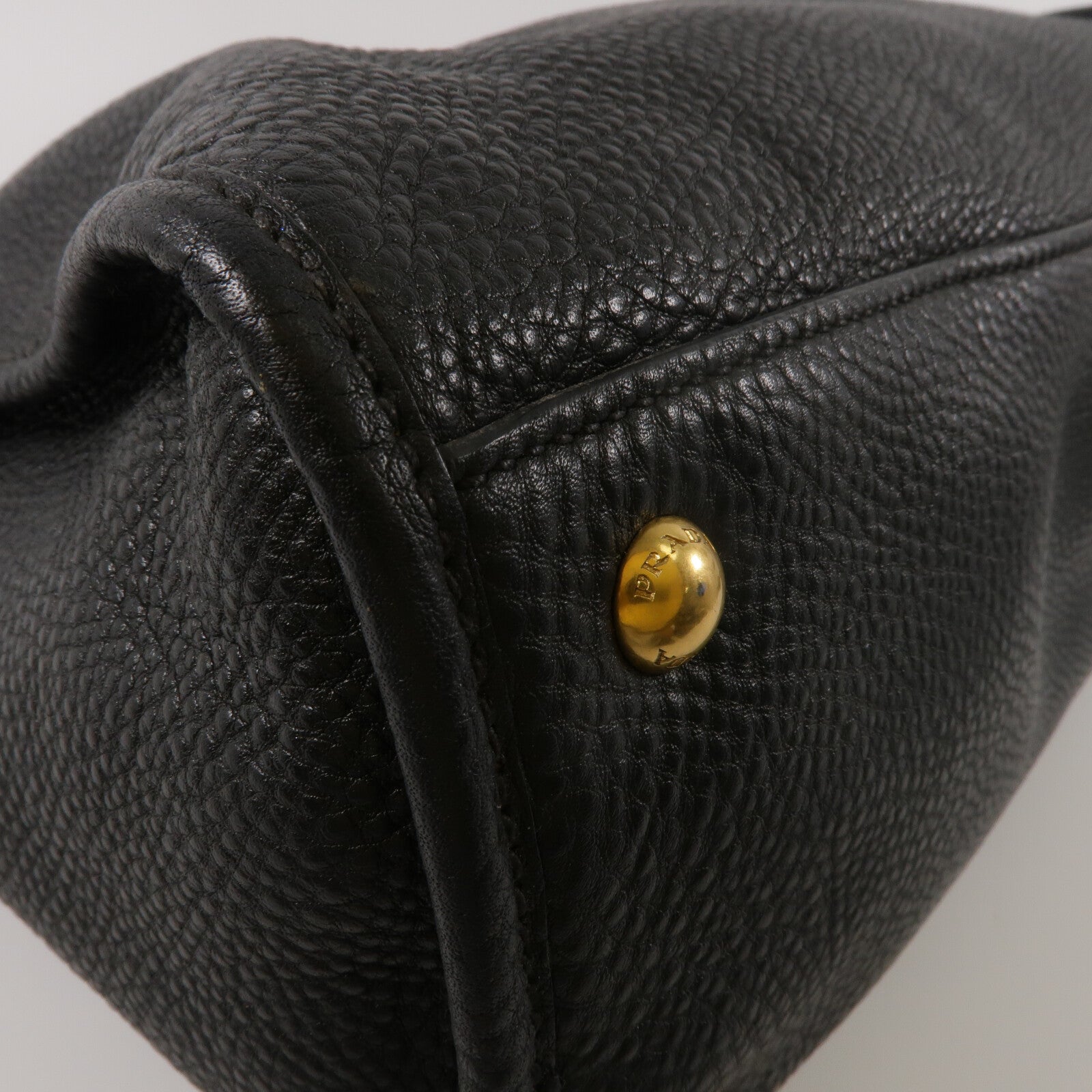 PRADA 牛皮皮革2Way Shoulder手挽肩背兩用袋