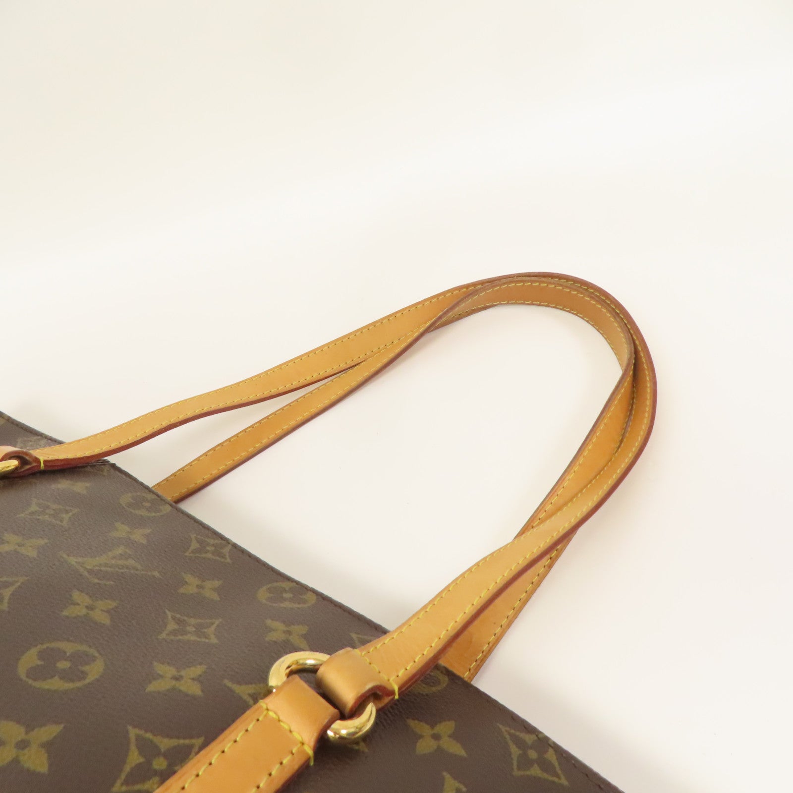 LOUIS VUITTON LV GHW Totally MM Shoulder Tote Bag M56689 Monogram Brown