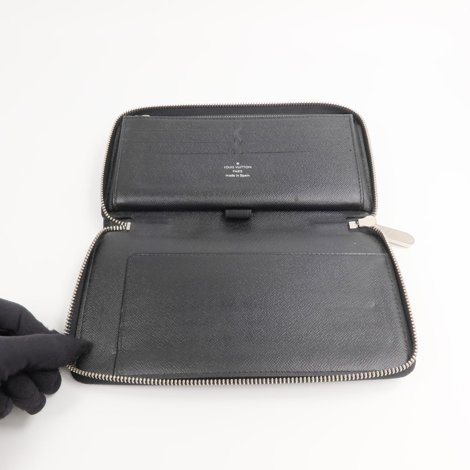 LOUIS VUITTON Damier Graphite Zipper Organizer長錢包