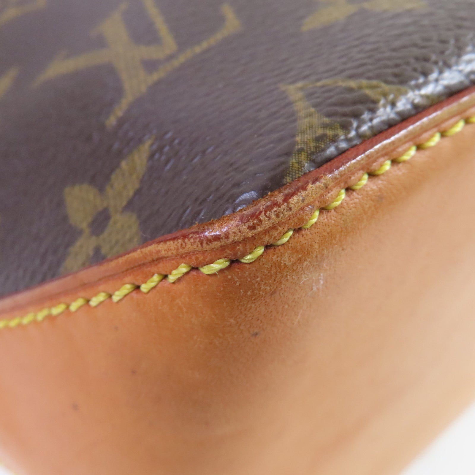 LOUIS VUITTON Monogram Cabas Piano Tote Bag金扣肩背袋啡色
