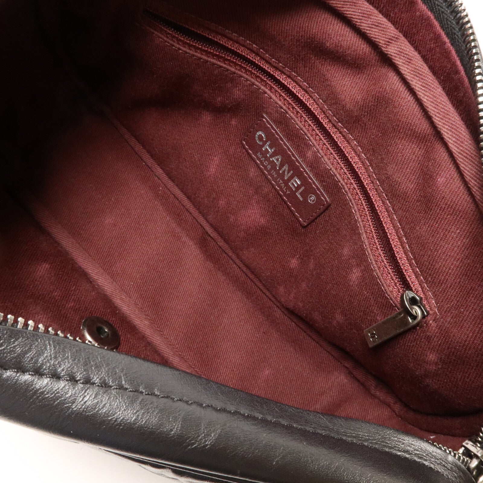 CHANEL 牛皮皮革Chain Shoulder鏈帶肩背袋