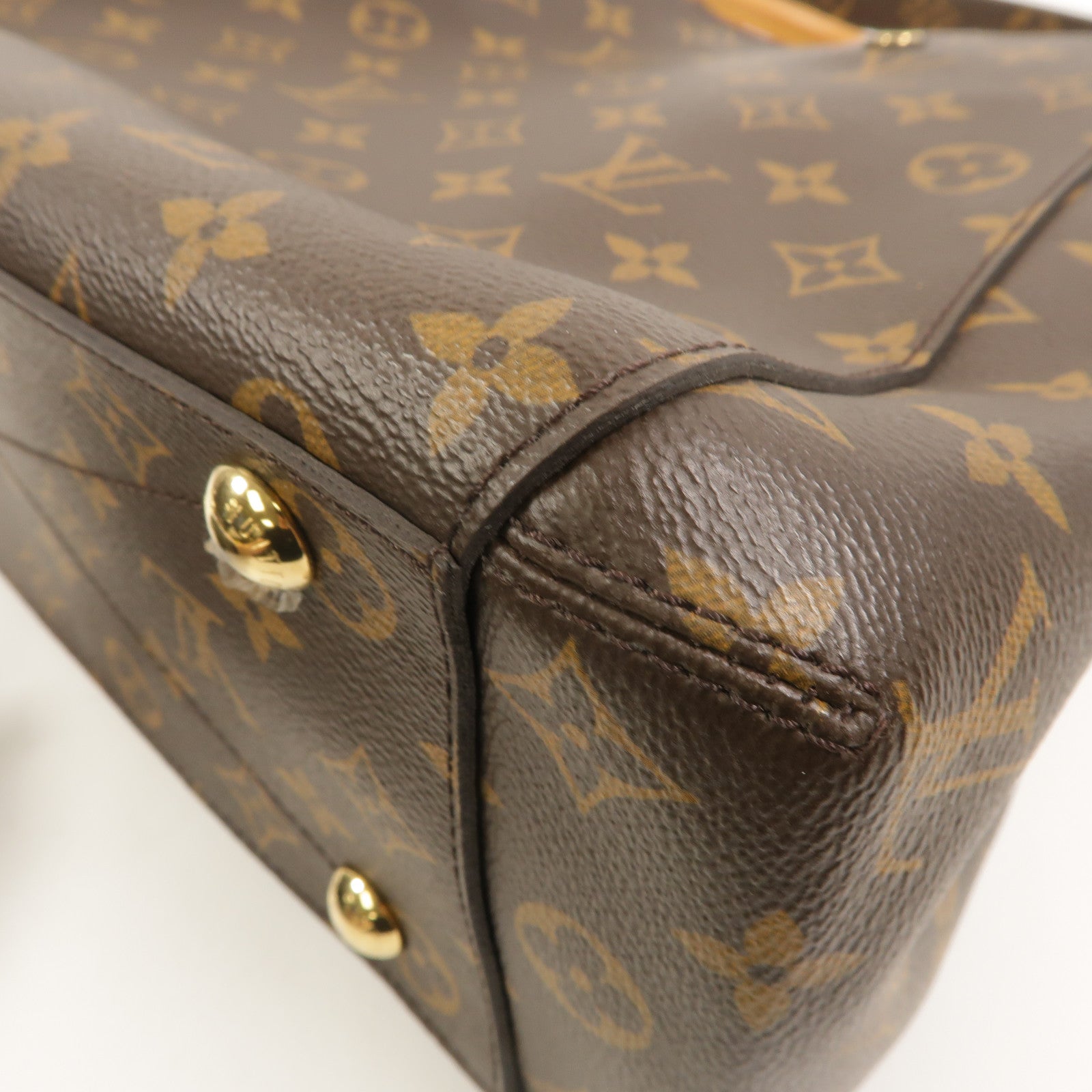 LOUIS VUITTON Monogram Montaigne MM金扣手挽肩背兩用袋