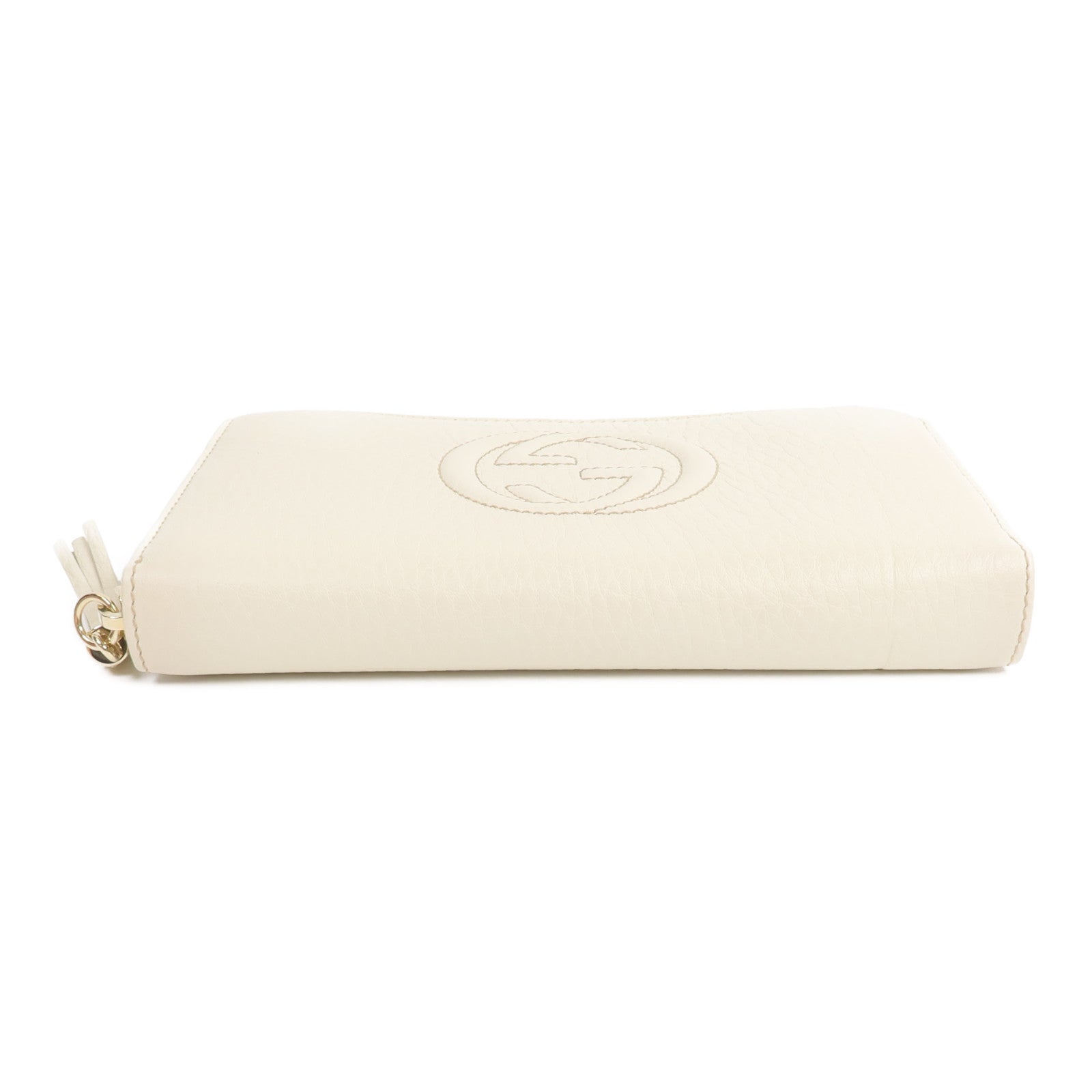 GUCCI 牛皮皮革Soho Zip Around Wallet長錢包